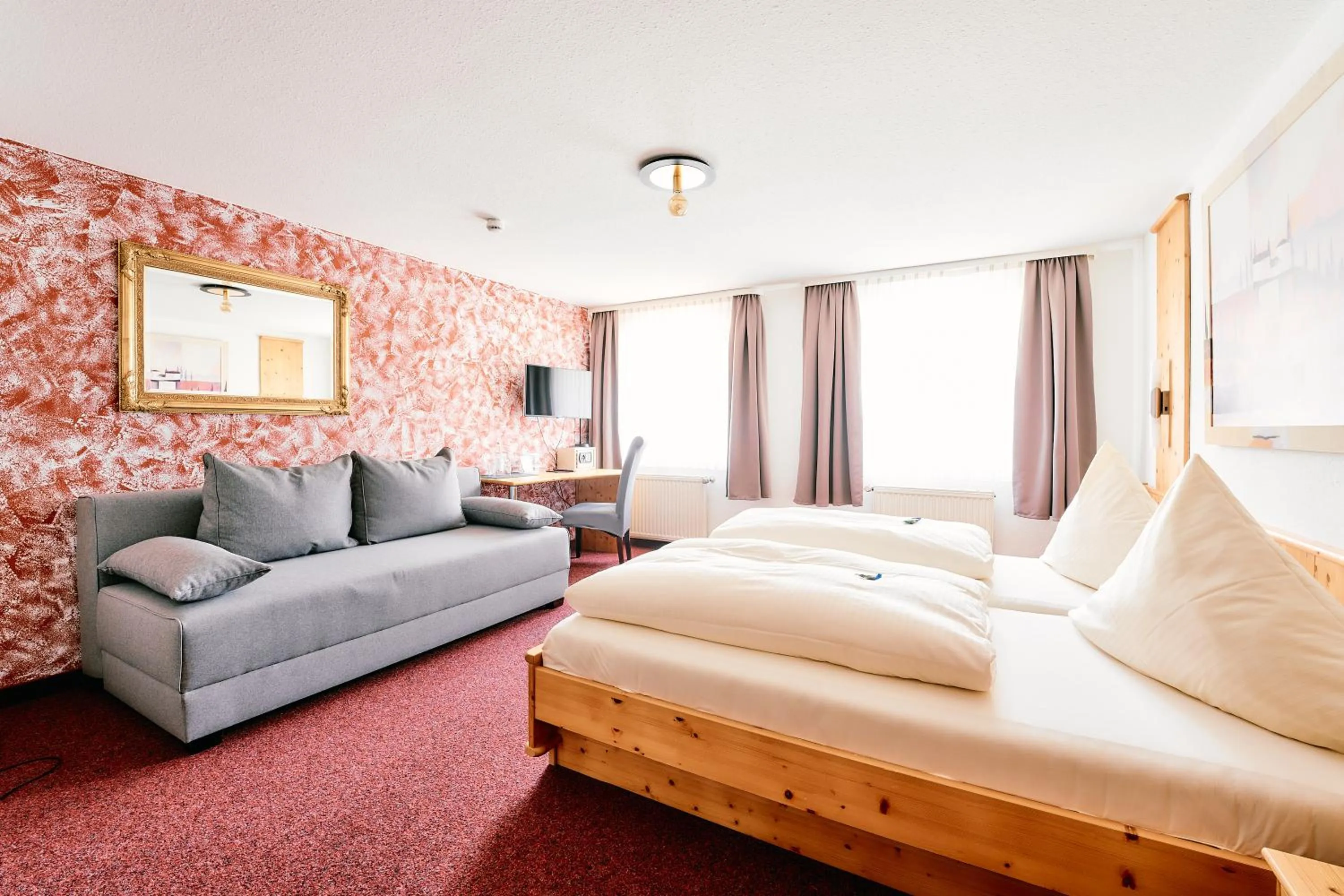 Bed in Blochums Gasthof Hirsch