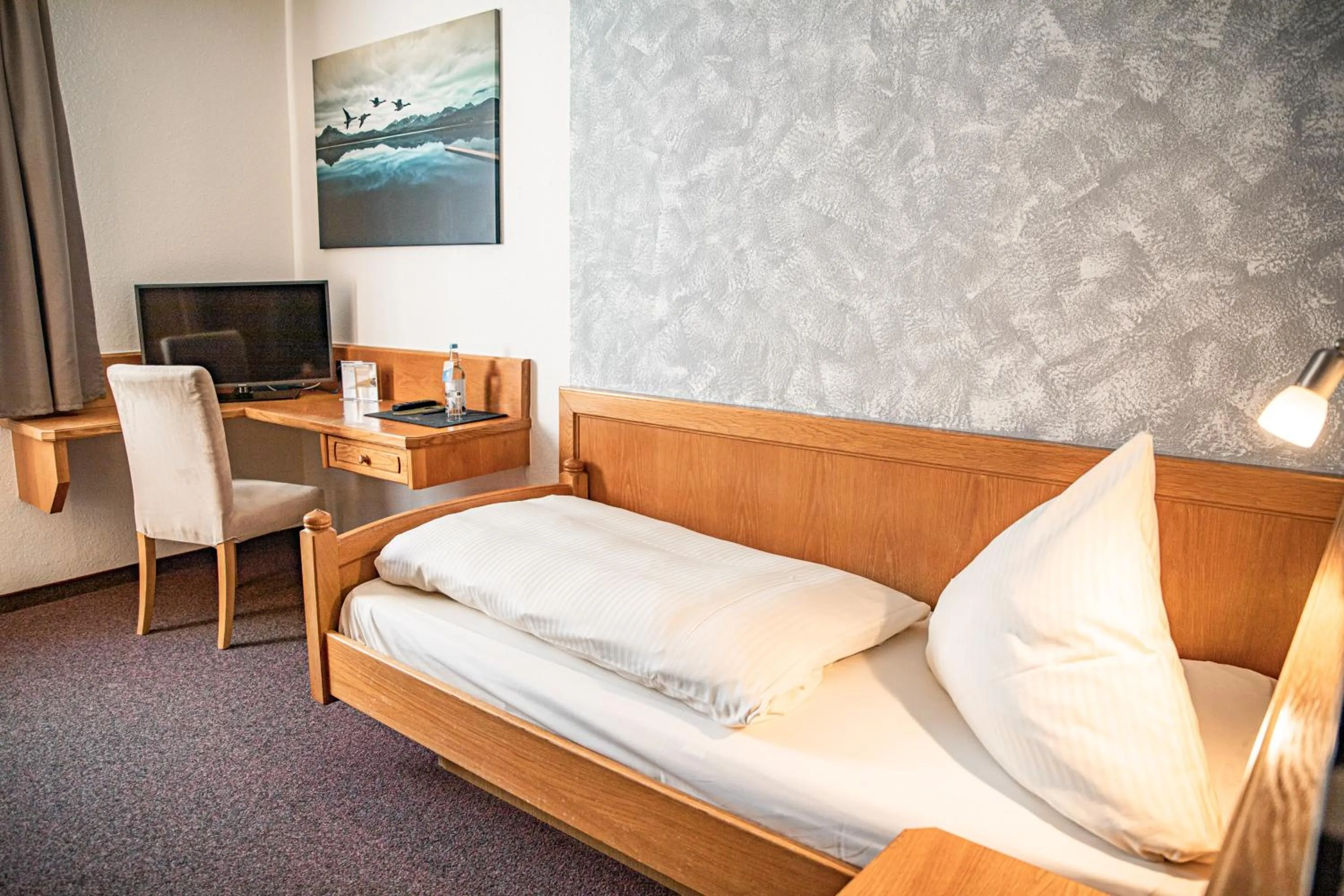 TV and multimedia, Bed in Blochums Gasthof Hirsch