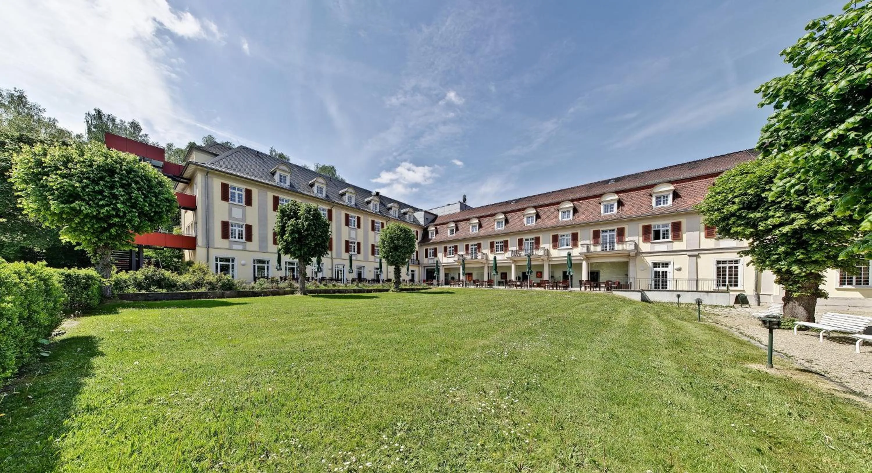 Patio in Santé Royale Hotel- & Gesundheitsresort Bad Brambach