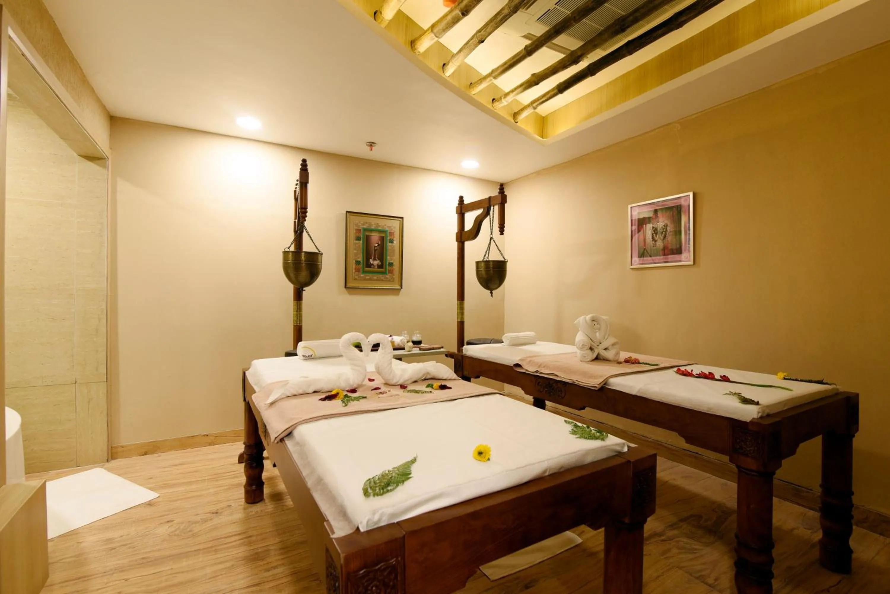 Spa and wellness centre/facilities, Bed in Yog Wellness Resort & Spa By Amritara