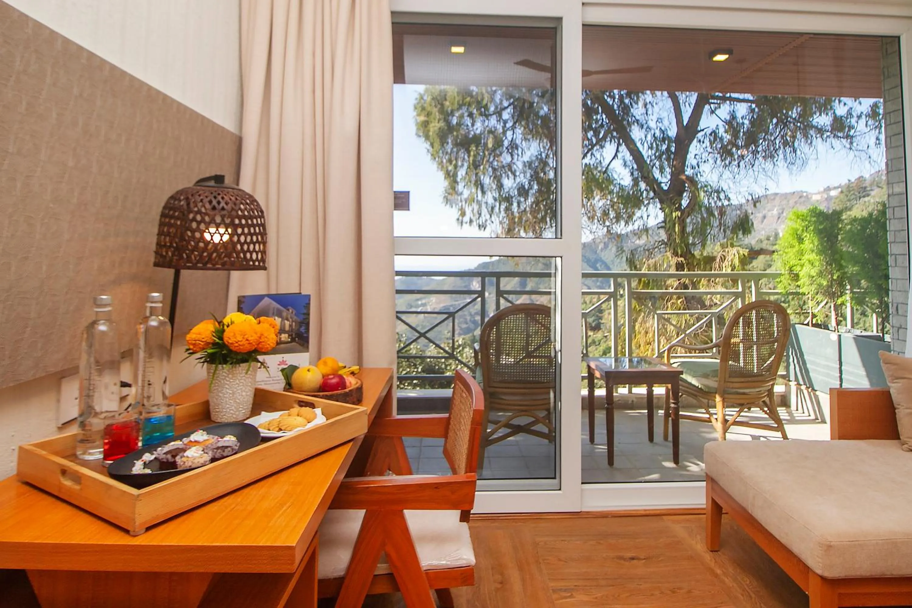 Balcony/Terrace in Yog Wellness Resort & Spa By Amritara