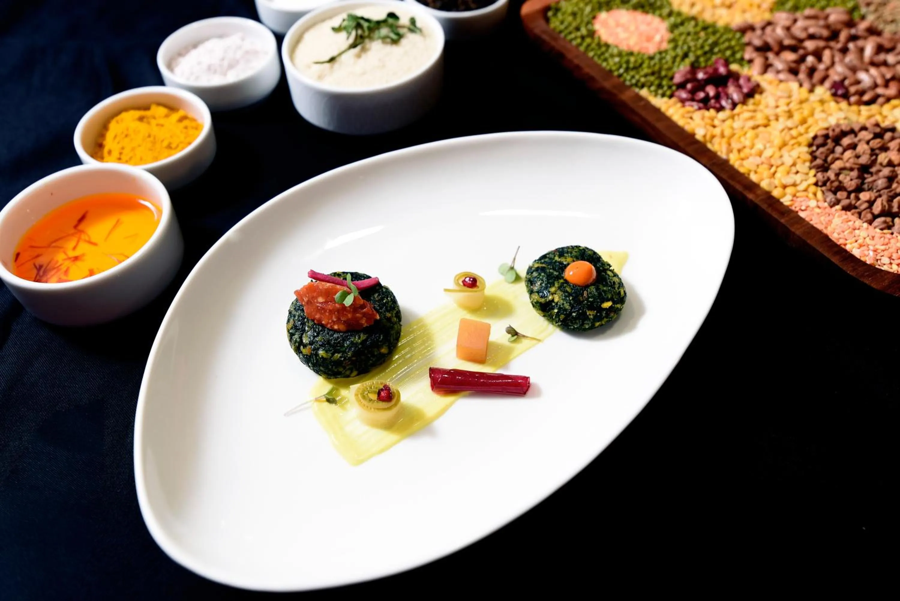 Food close-up in Yog Wellness Resort & Spa By Amritara
