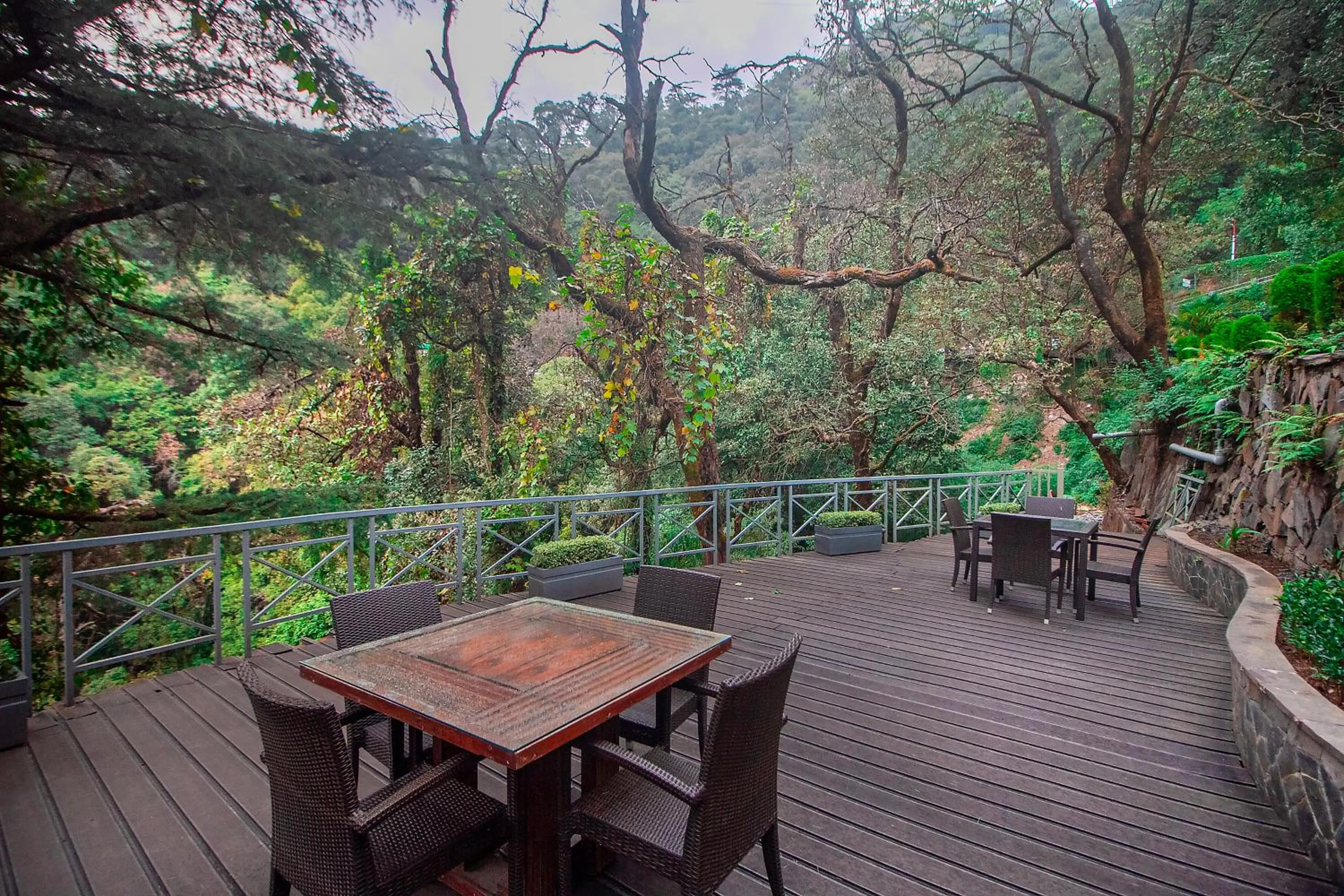 Patio in Yog Wellness Resort & Spa By Amritara