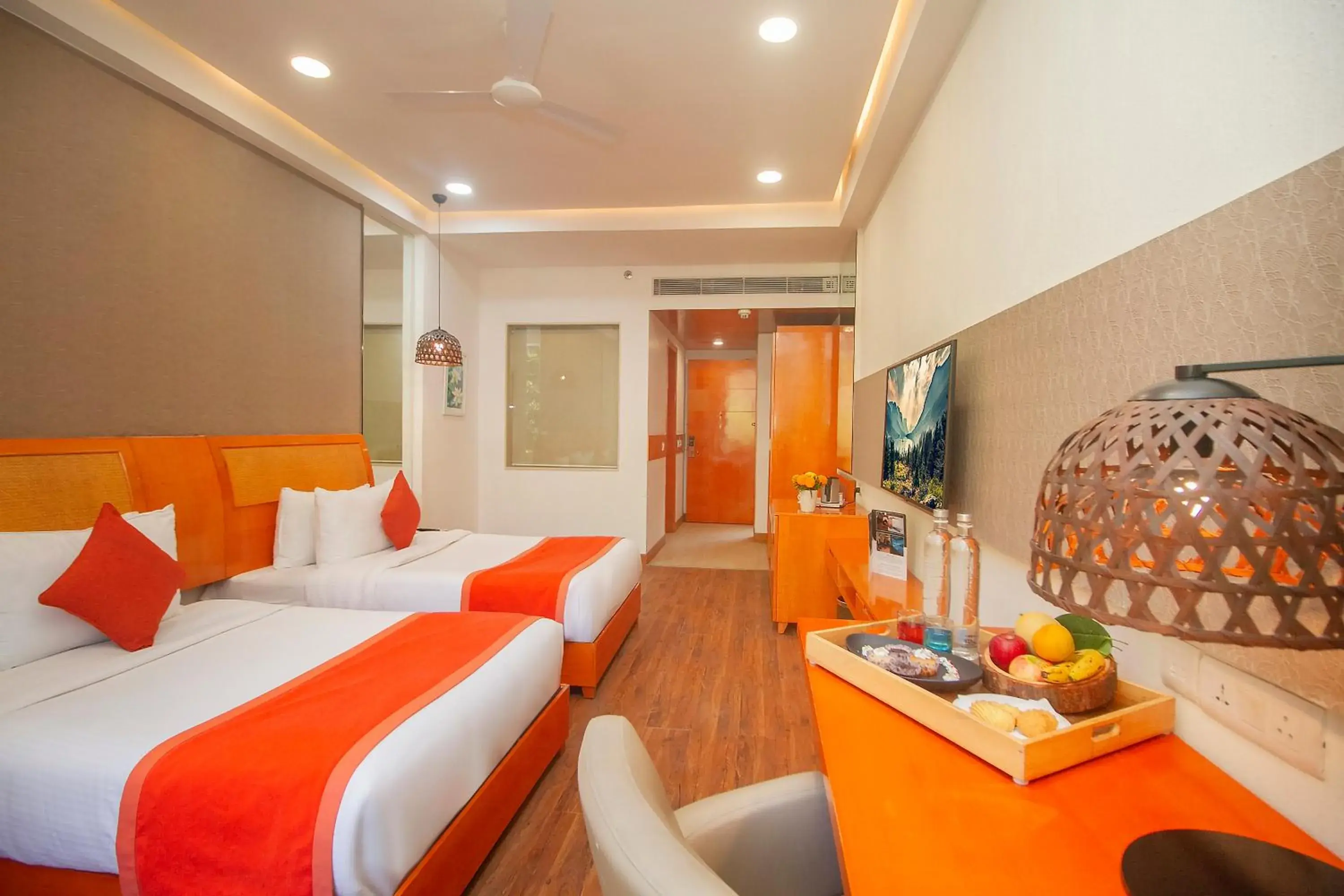 Food and drinks, Bed in Yog Wellness Resort & Spa By Amritara Food and drinks, Bed in Yog Wellness Resort & Spa By Amritara