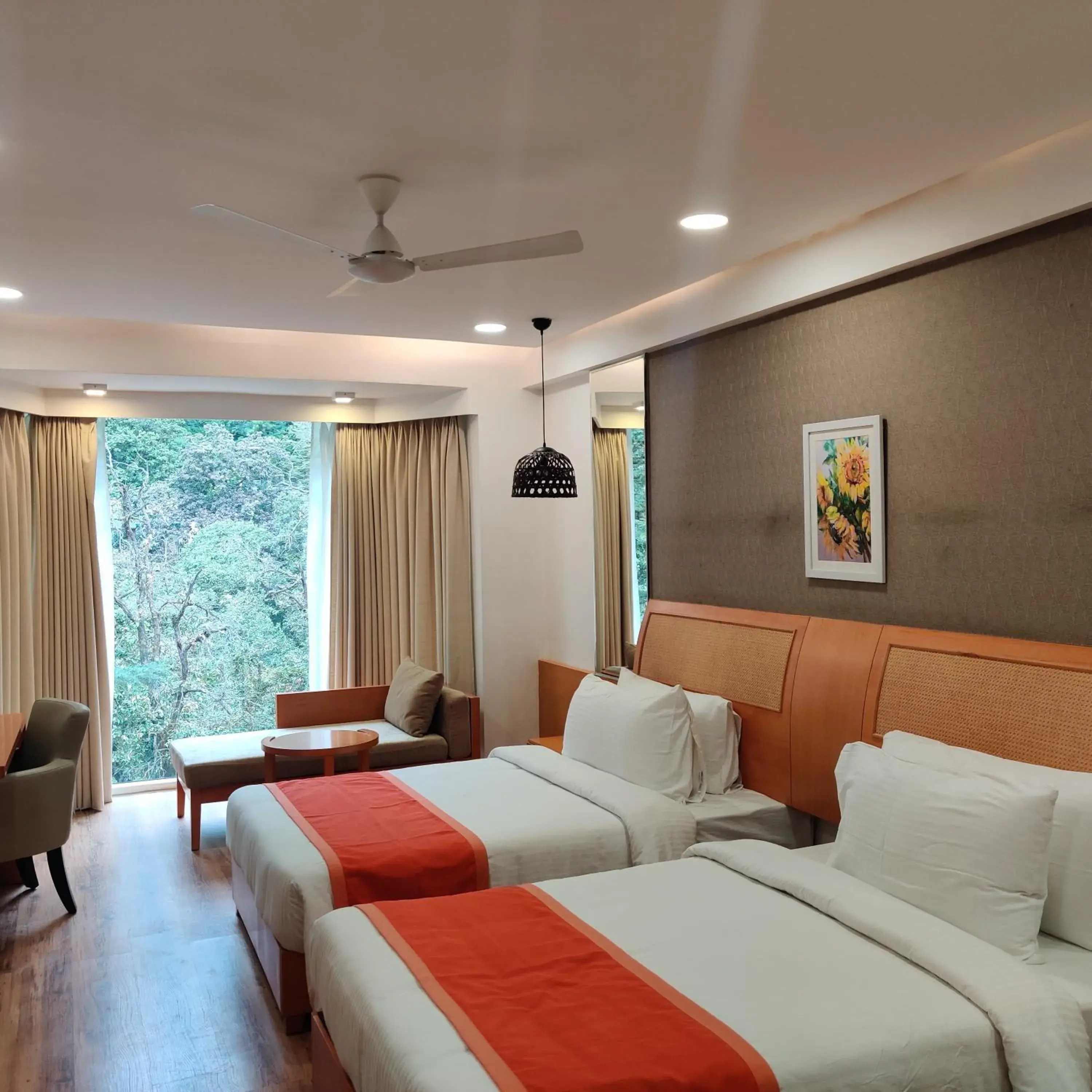 Bedroom in Yog Wellness Resort & Spa By Amritara Bedroom in Yog Wellness Resort & Spa By Amritara