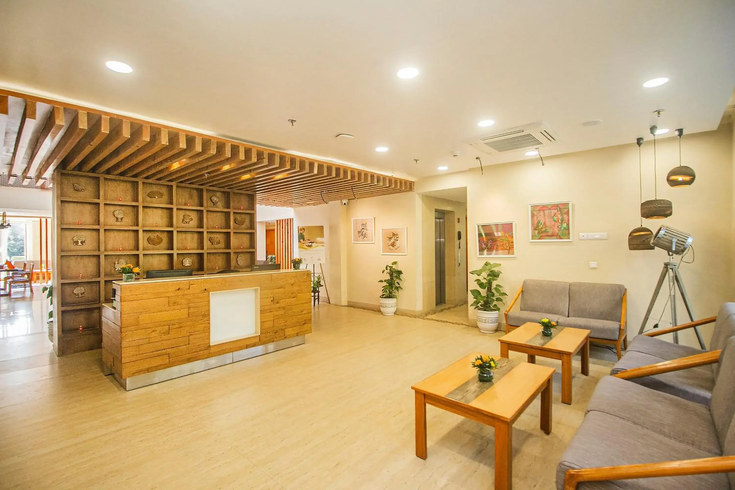 Lobby or reception in Yog Wellness Resort & Spa By Amritara Lobby or reception in Yog Wellness Resort & Spa By Amritara
