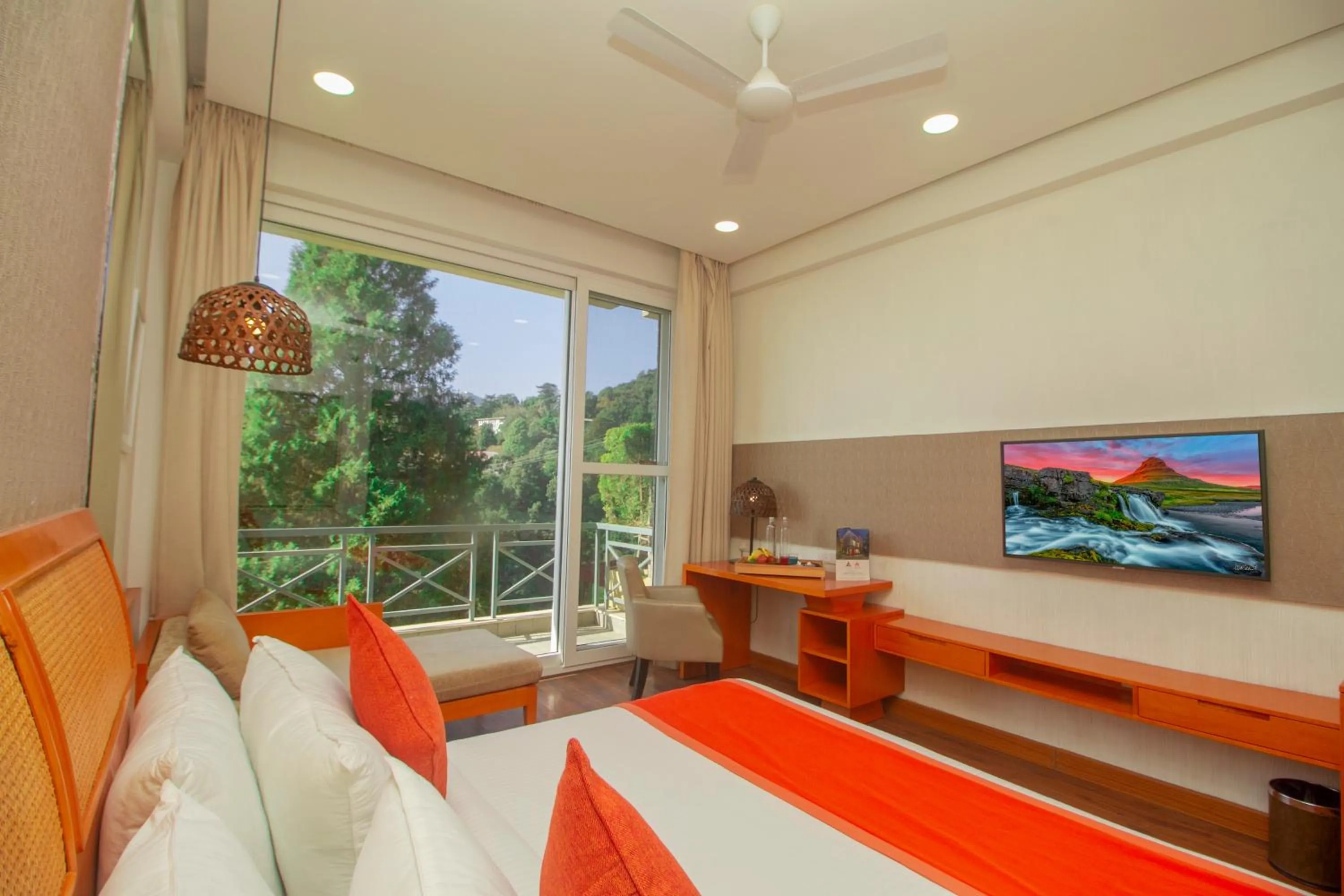 Bed in Yog Wellness Resort & Spa By Amritara