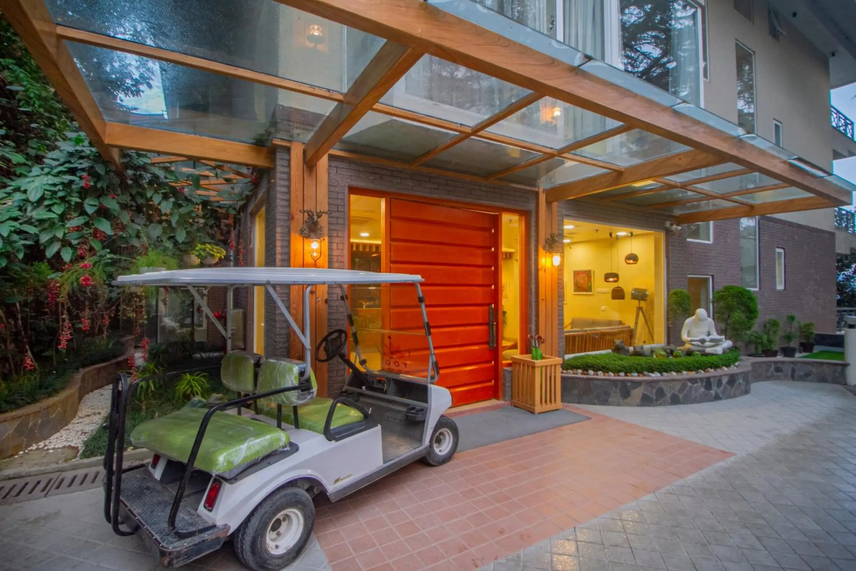 Facade/entrance in Yog Wellness Resort & Spa By Amritara Facade/entrance in Yog Wellness Resort & Spa By Amritara