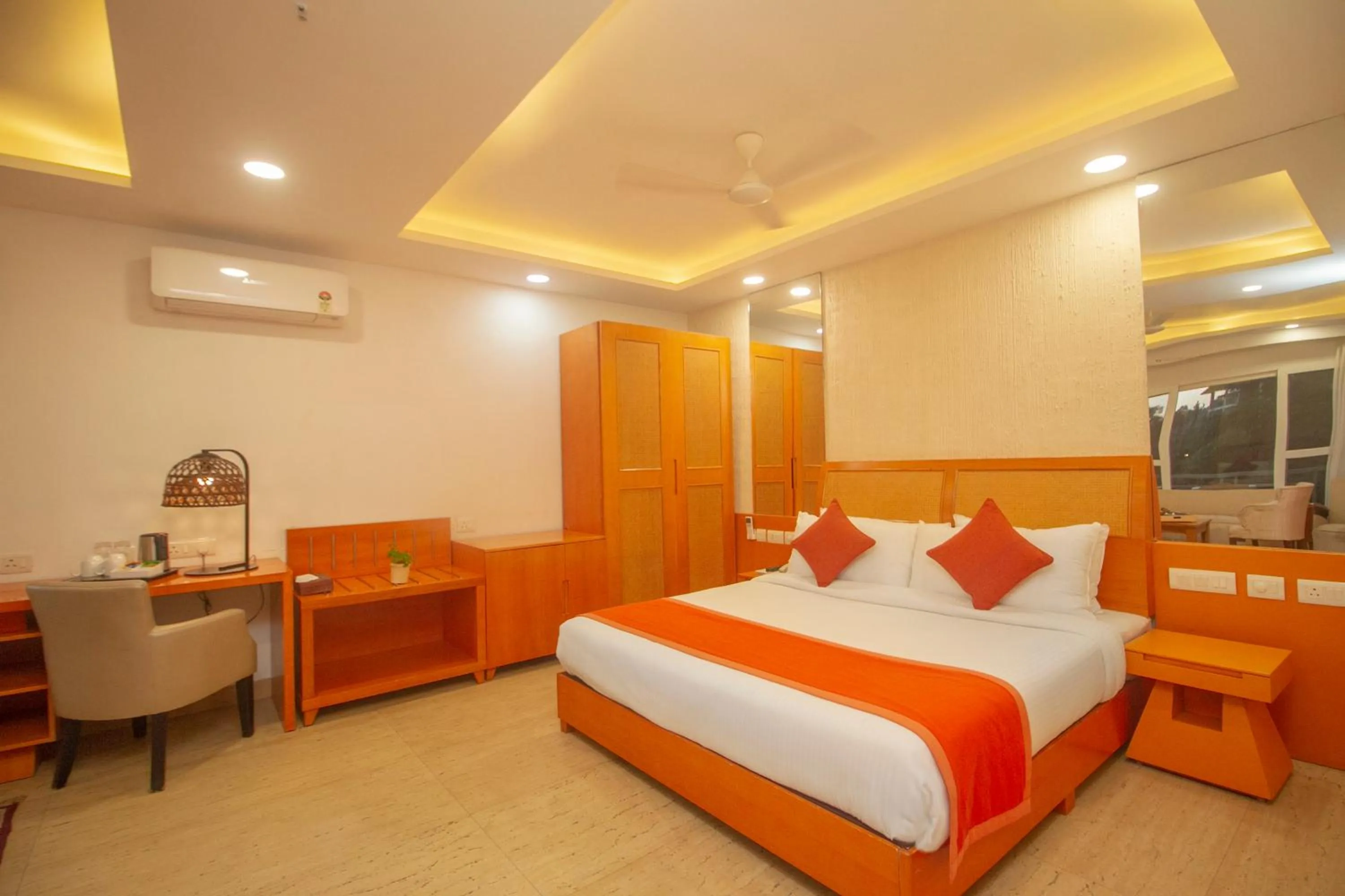 Bed in Yog Wellness Resort & Spa By Amritara