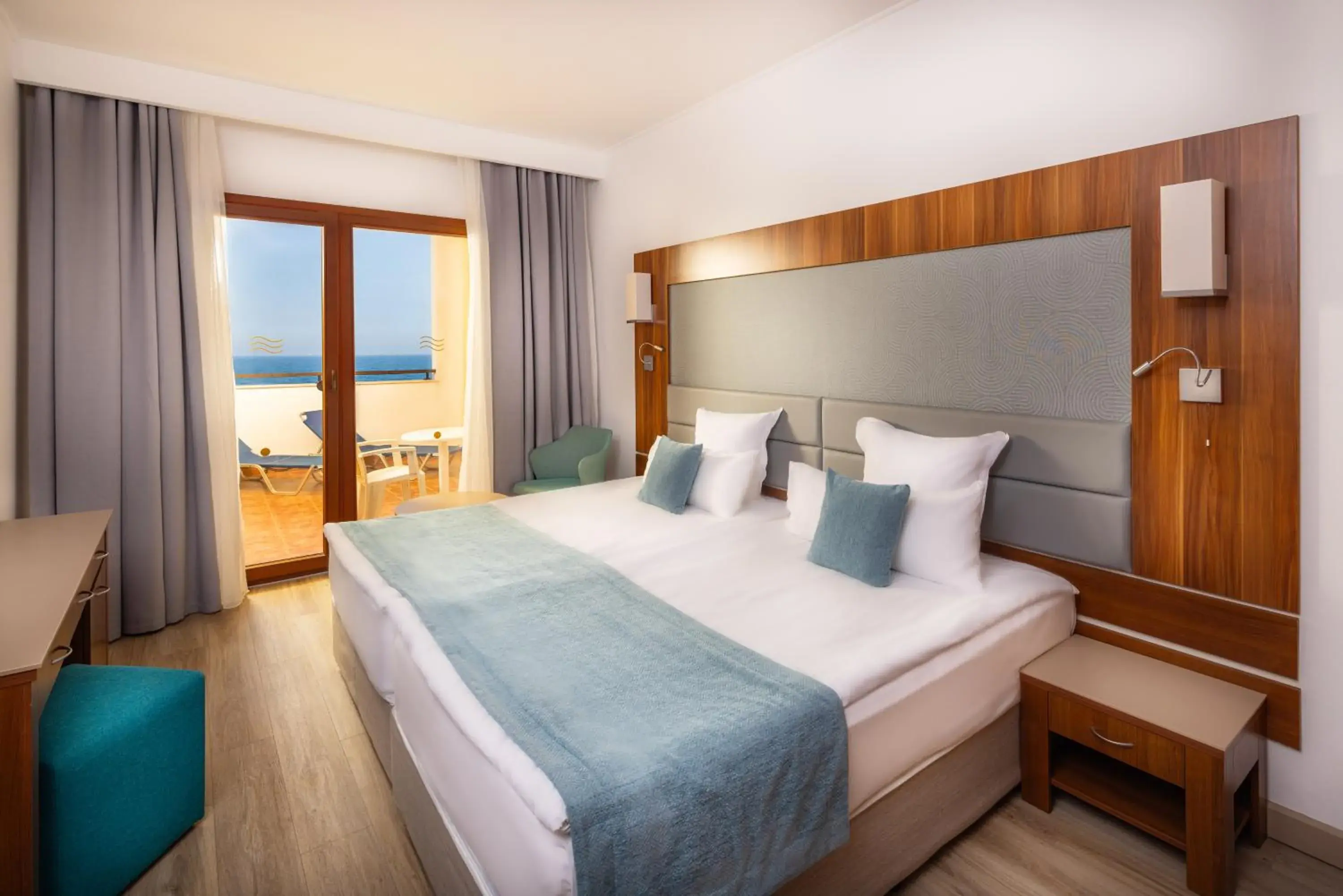 Bedroom, Bed in Alua Helios Bay - All Inclusive Bedroom, Bed in Alua Helios Bay - All Inclusive