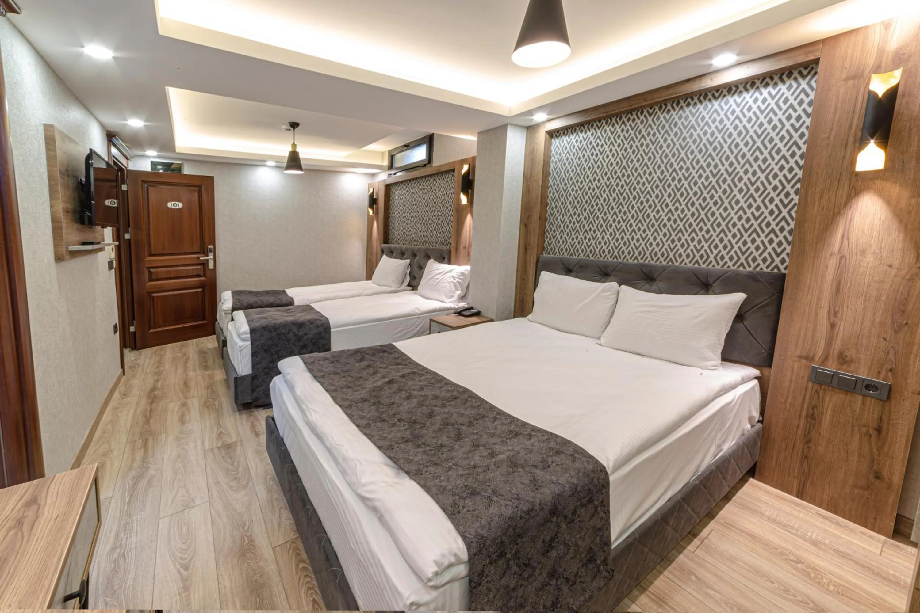 Bedroom, Bed in World Heritage Center Hotel