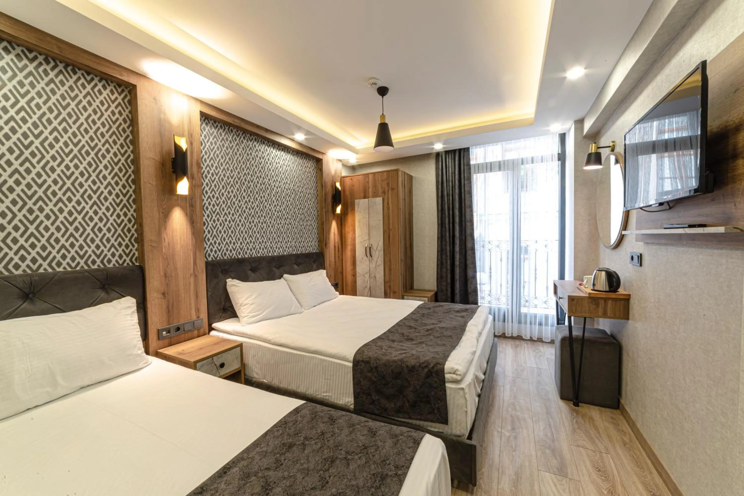 Bedroom, Bed in World Heritage Center Hotel