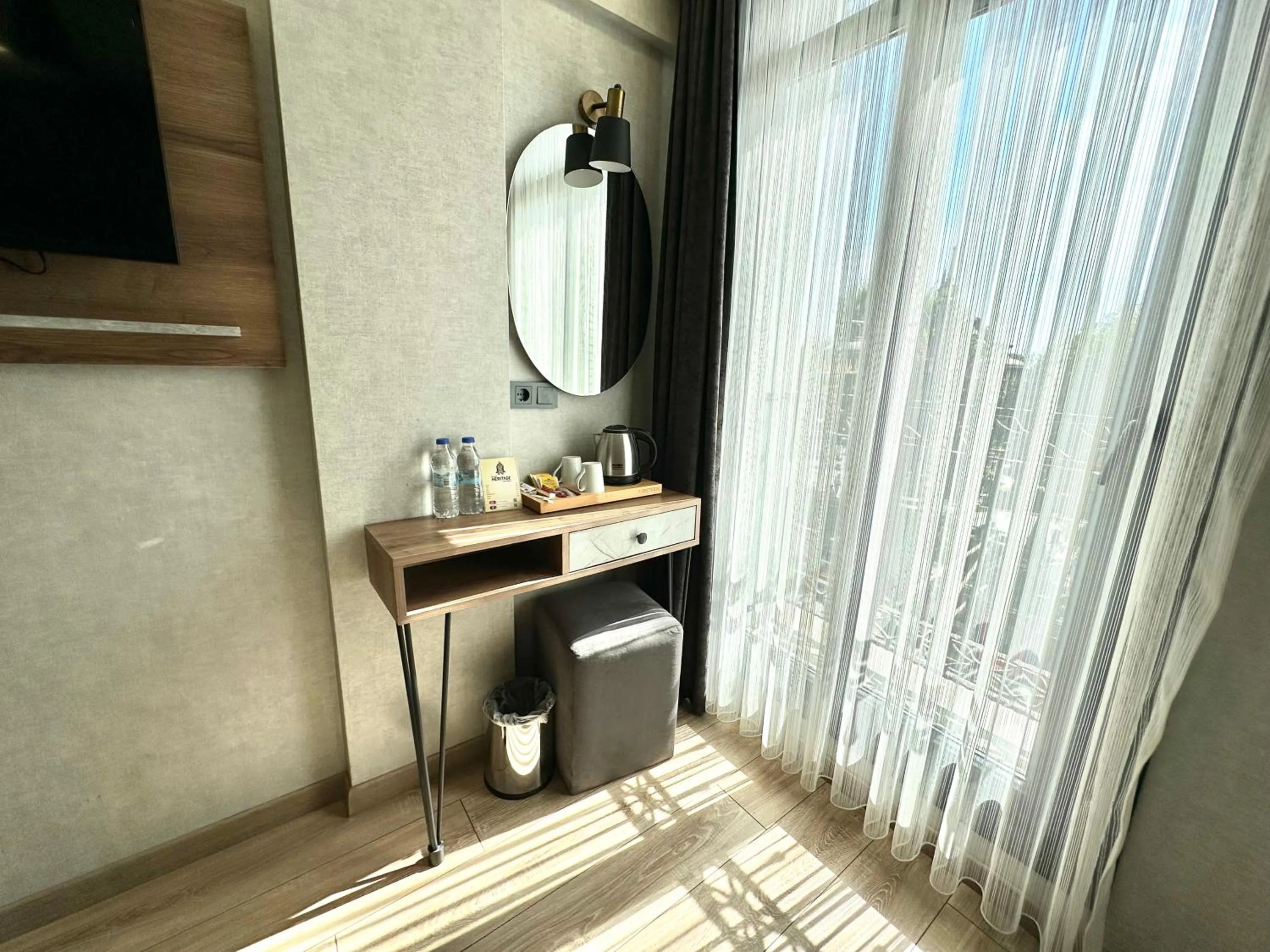 Bedroom in World Heritage Center Hotel