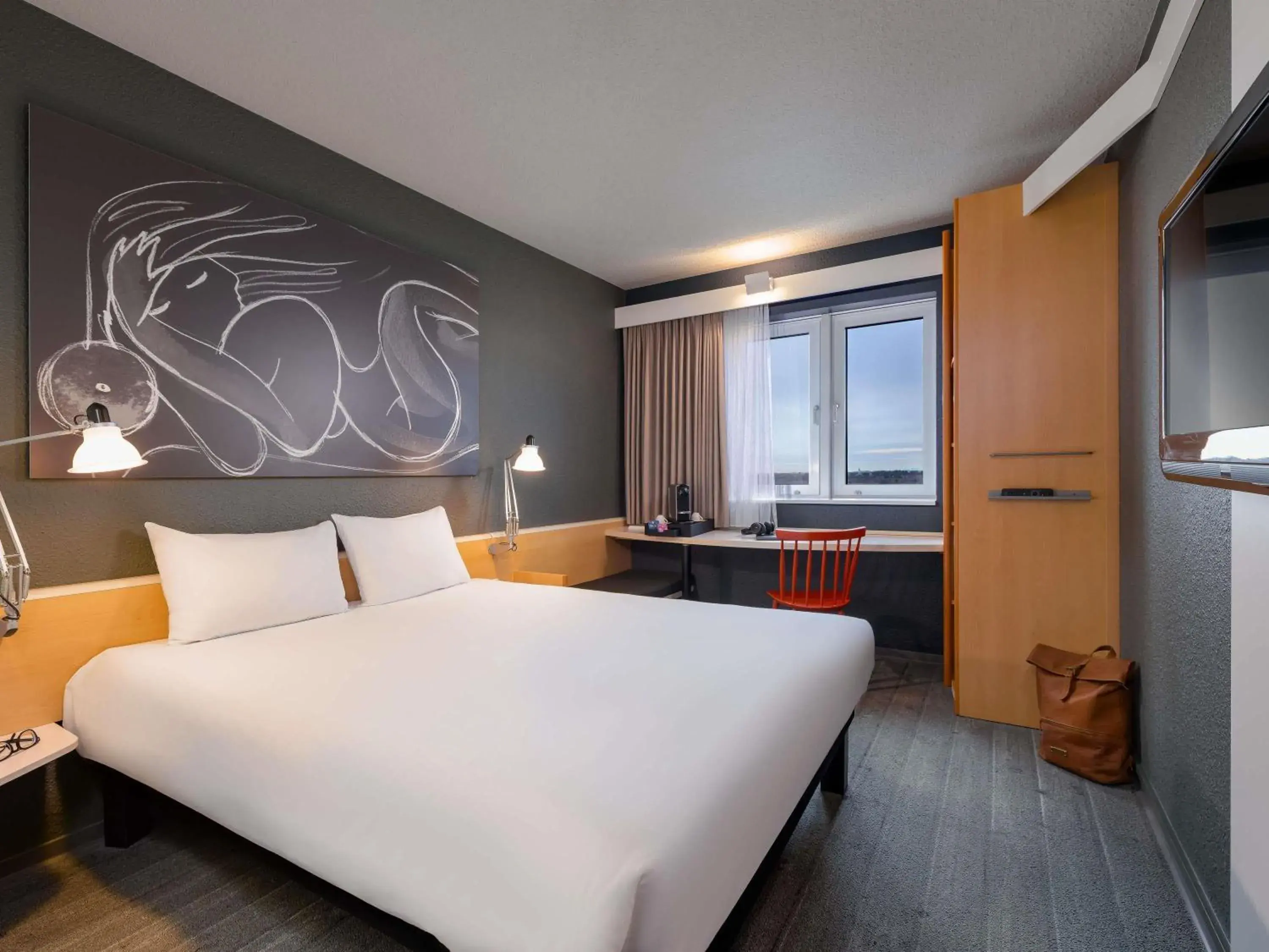 Superior Double Room in ibis München Parkstadt Schwabing Superior Double Room in ibis München Parkstadt Schwabing