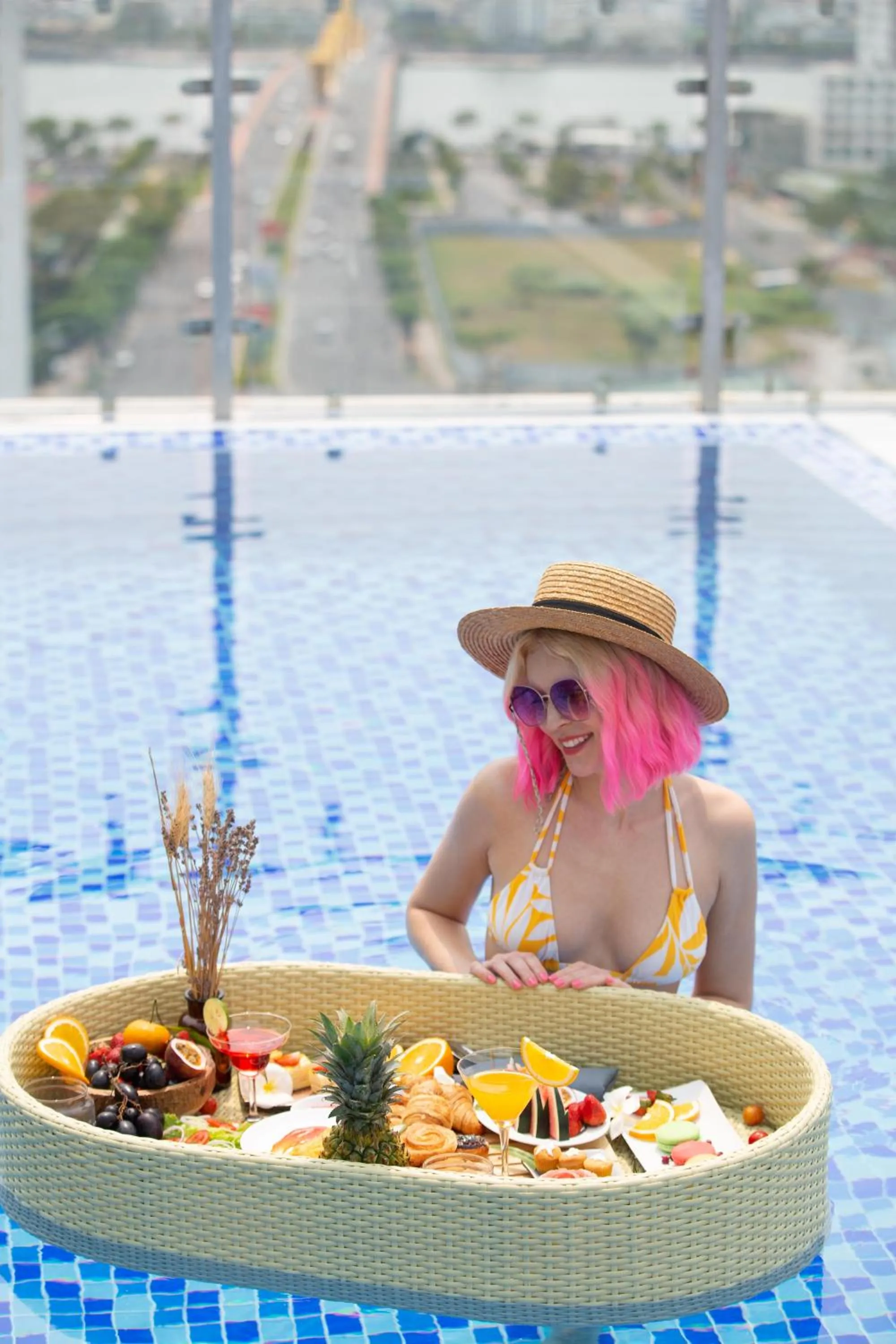 Swimming pool in Calix Hotel