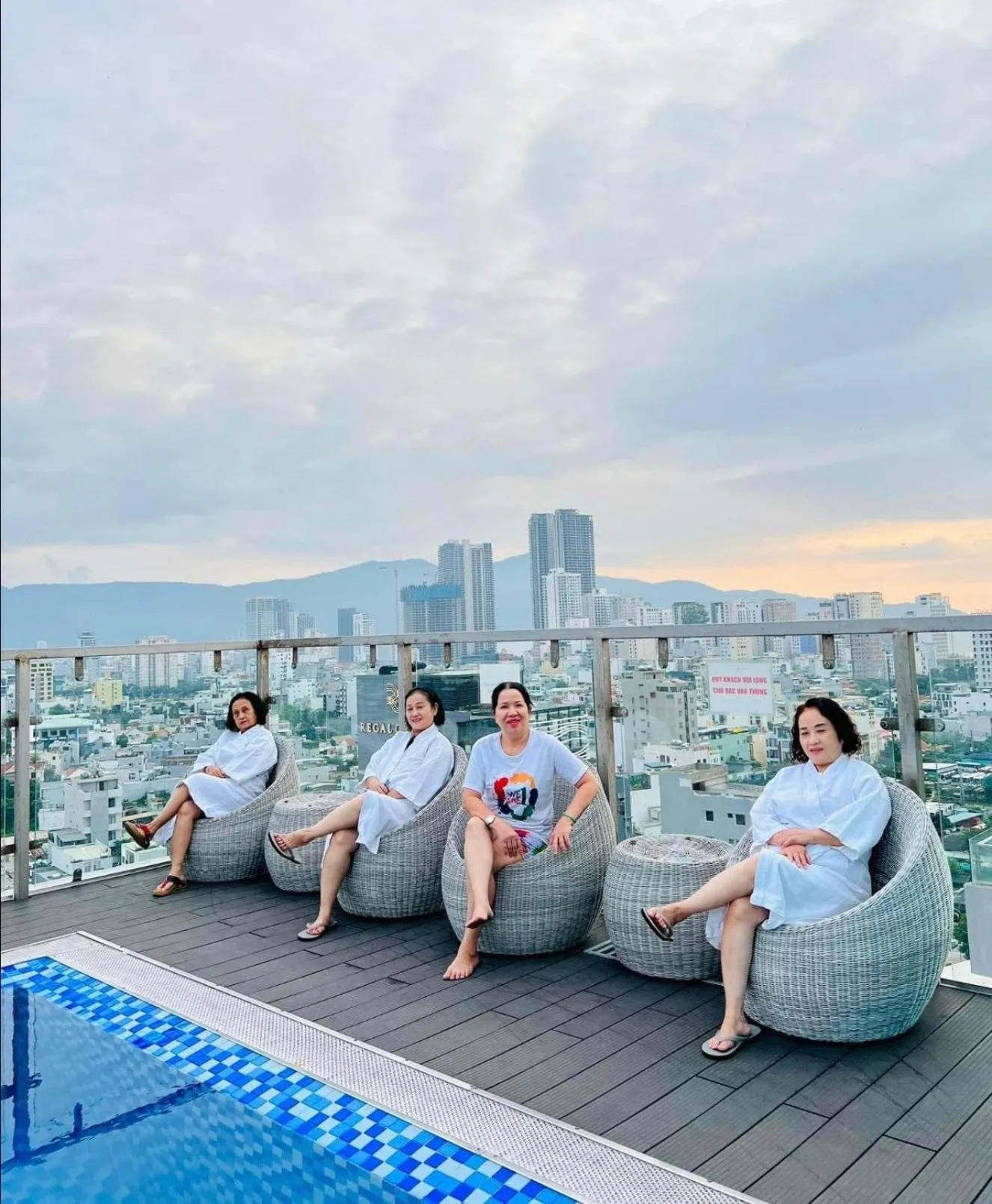 Swimming pool in Calix Hotel