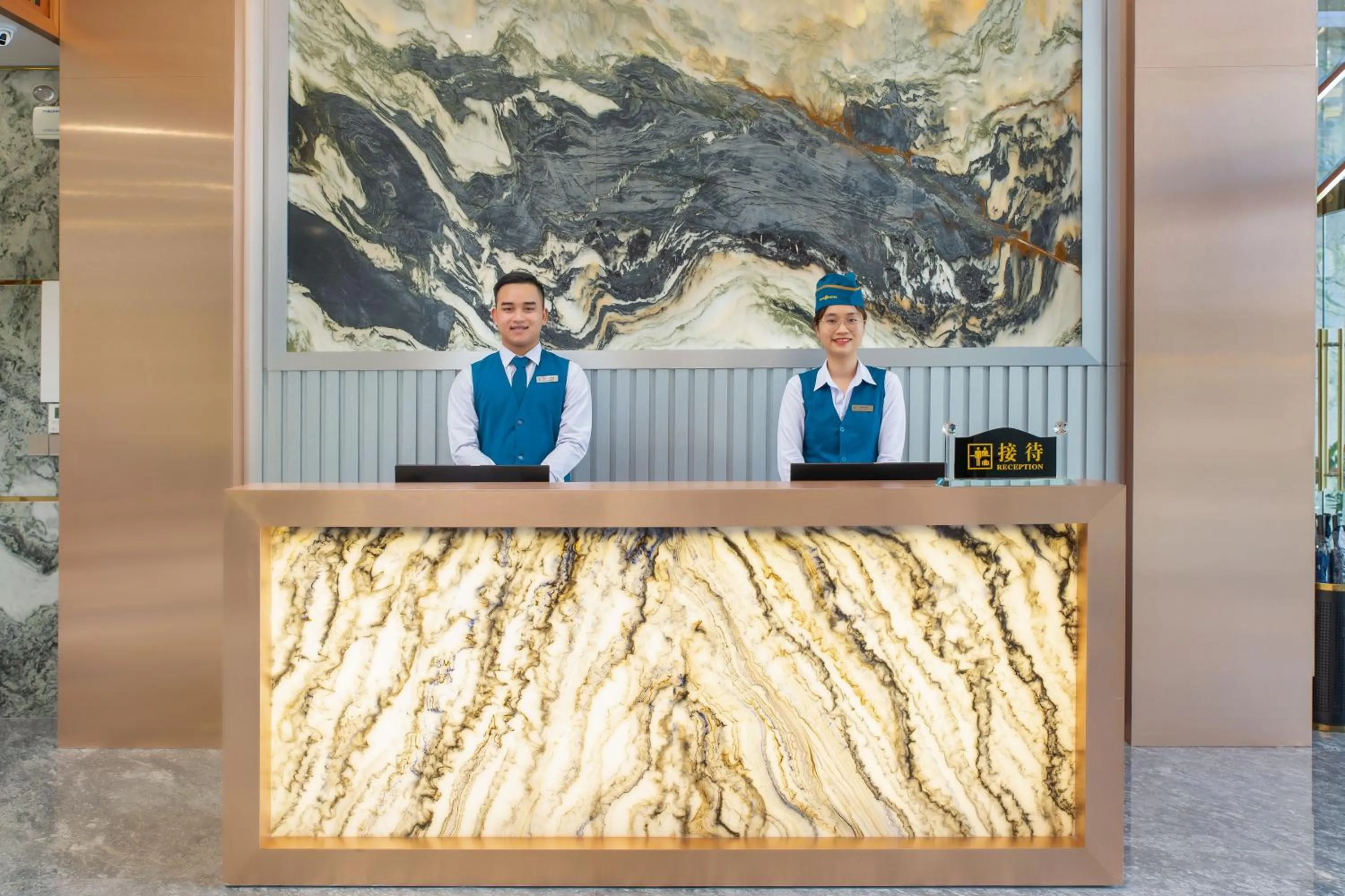 Staff in Calix Hotel