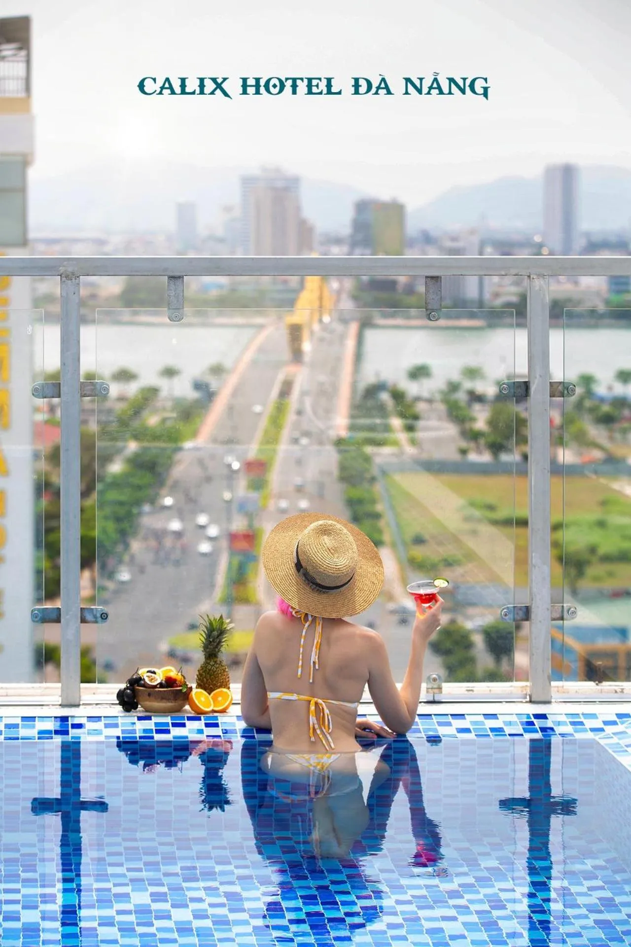 Swimming pool in Calix Hotel