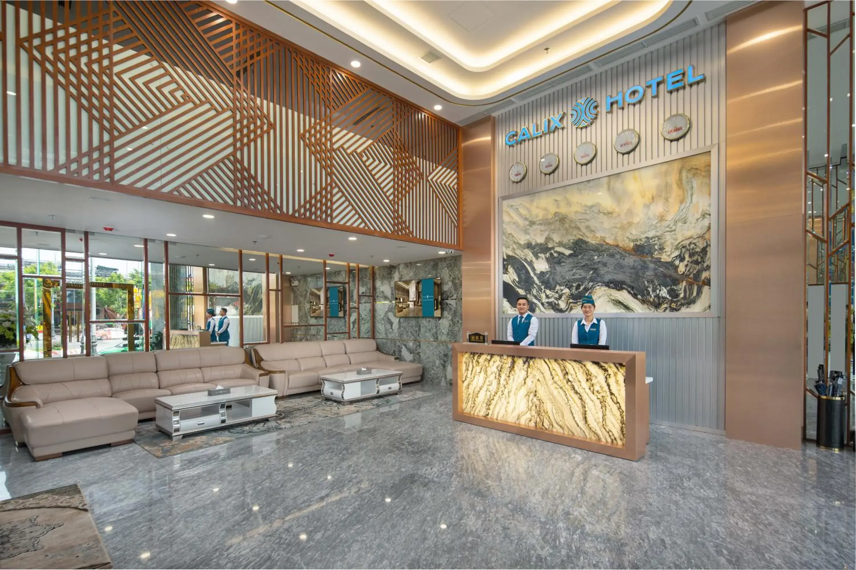 Lobby or reception in Calix Hotel Lobby or reception in Calix Hotel