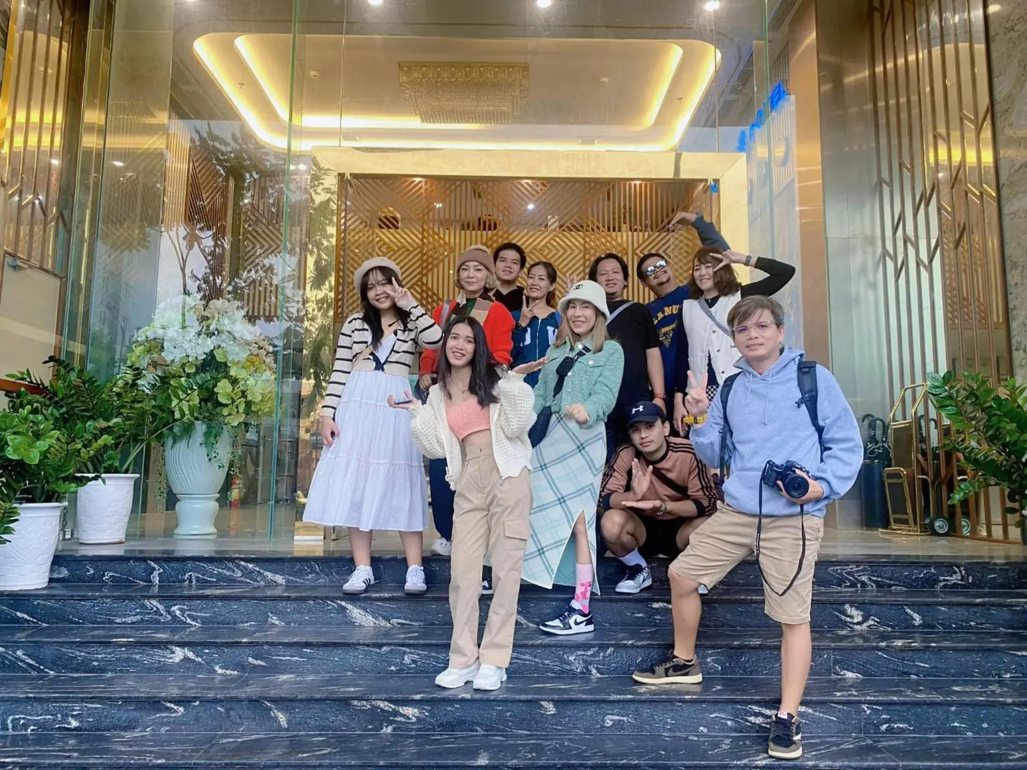 Facade/entrance in Calix Hotel Facade/entrance in Calix Hotel