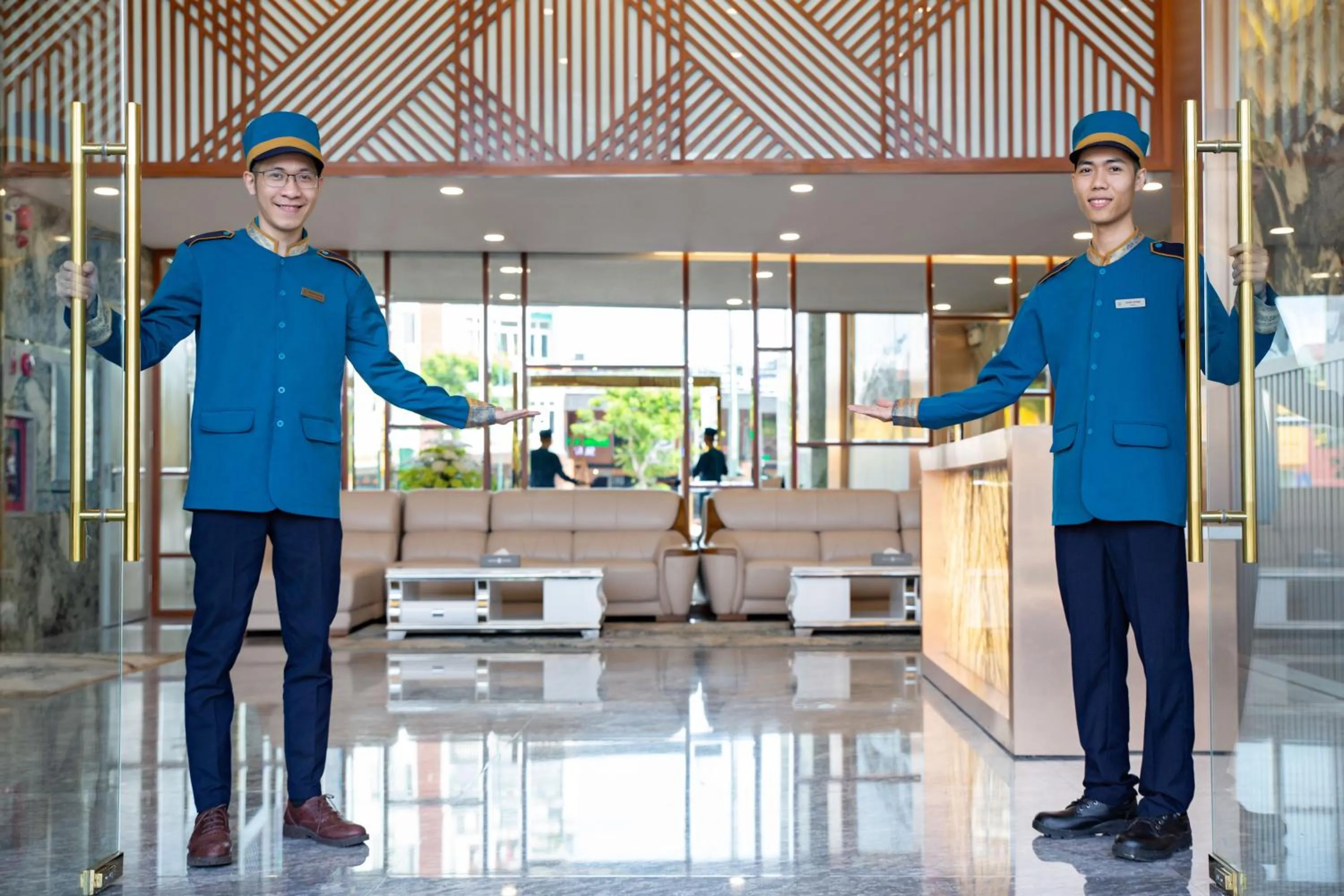 Staff in Calix Hotel