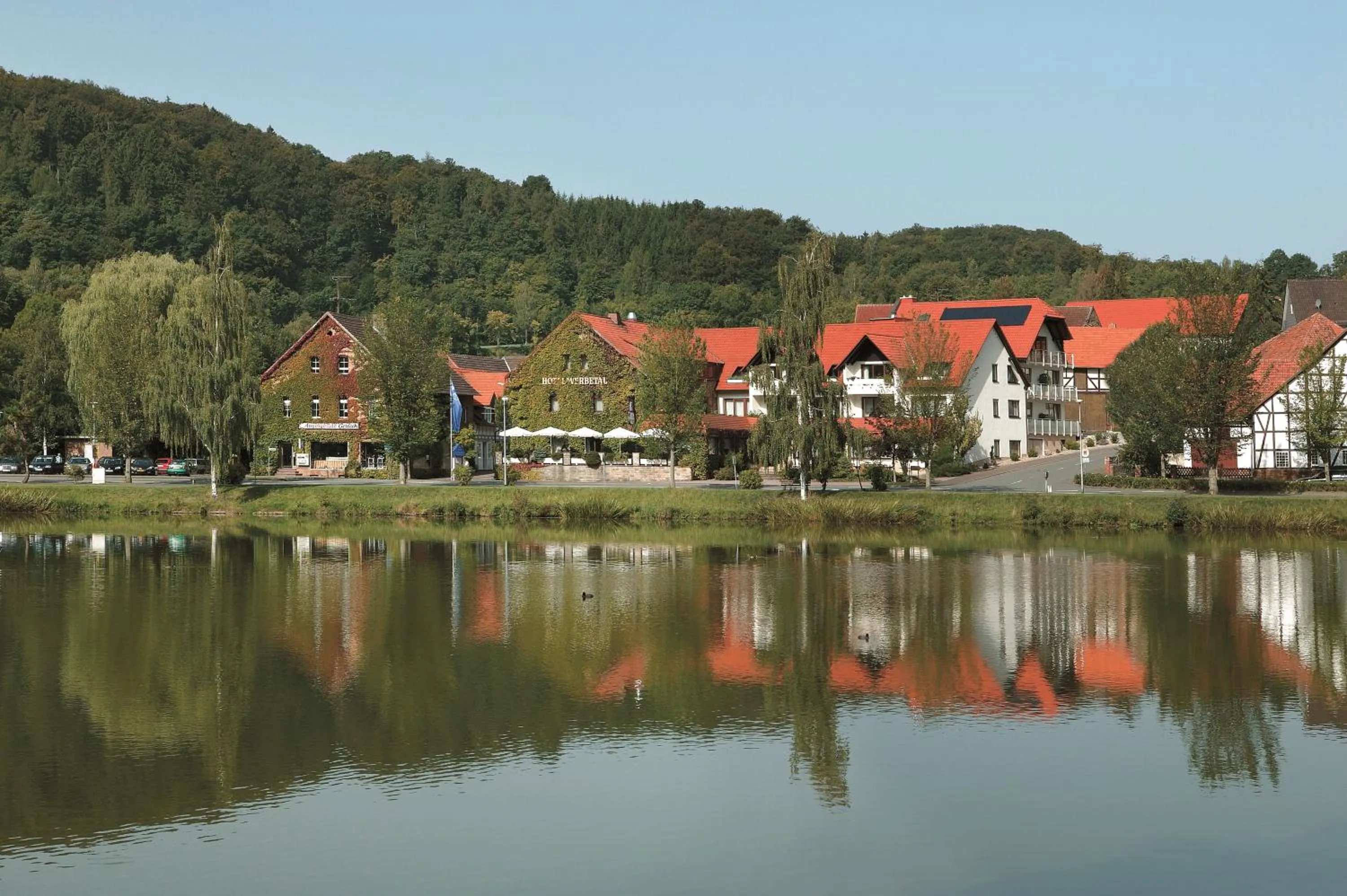 Lake view in Flair Hotel Werbetal