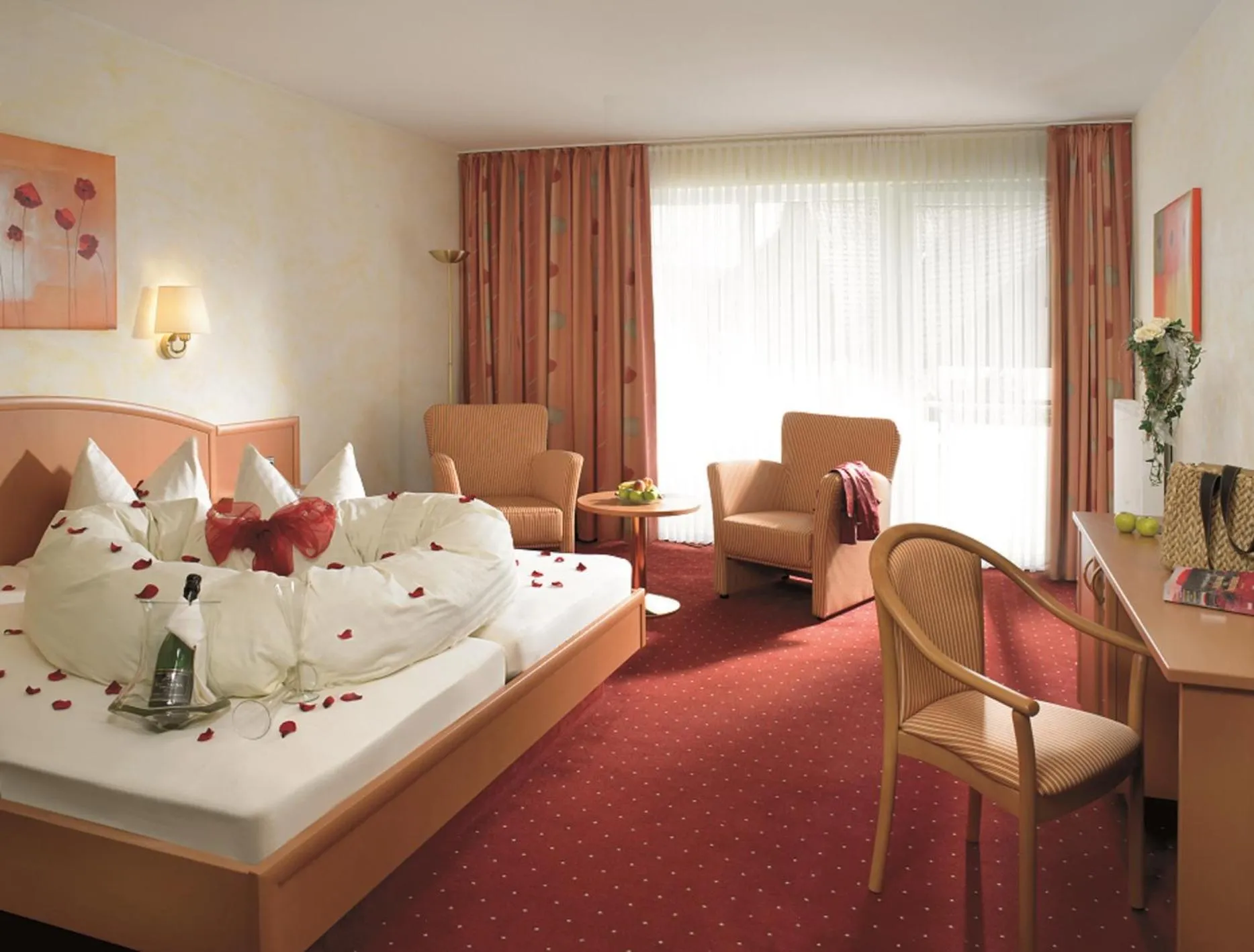 Photo of the whole room, Bed in Flair Hotel Werbetal