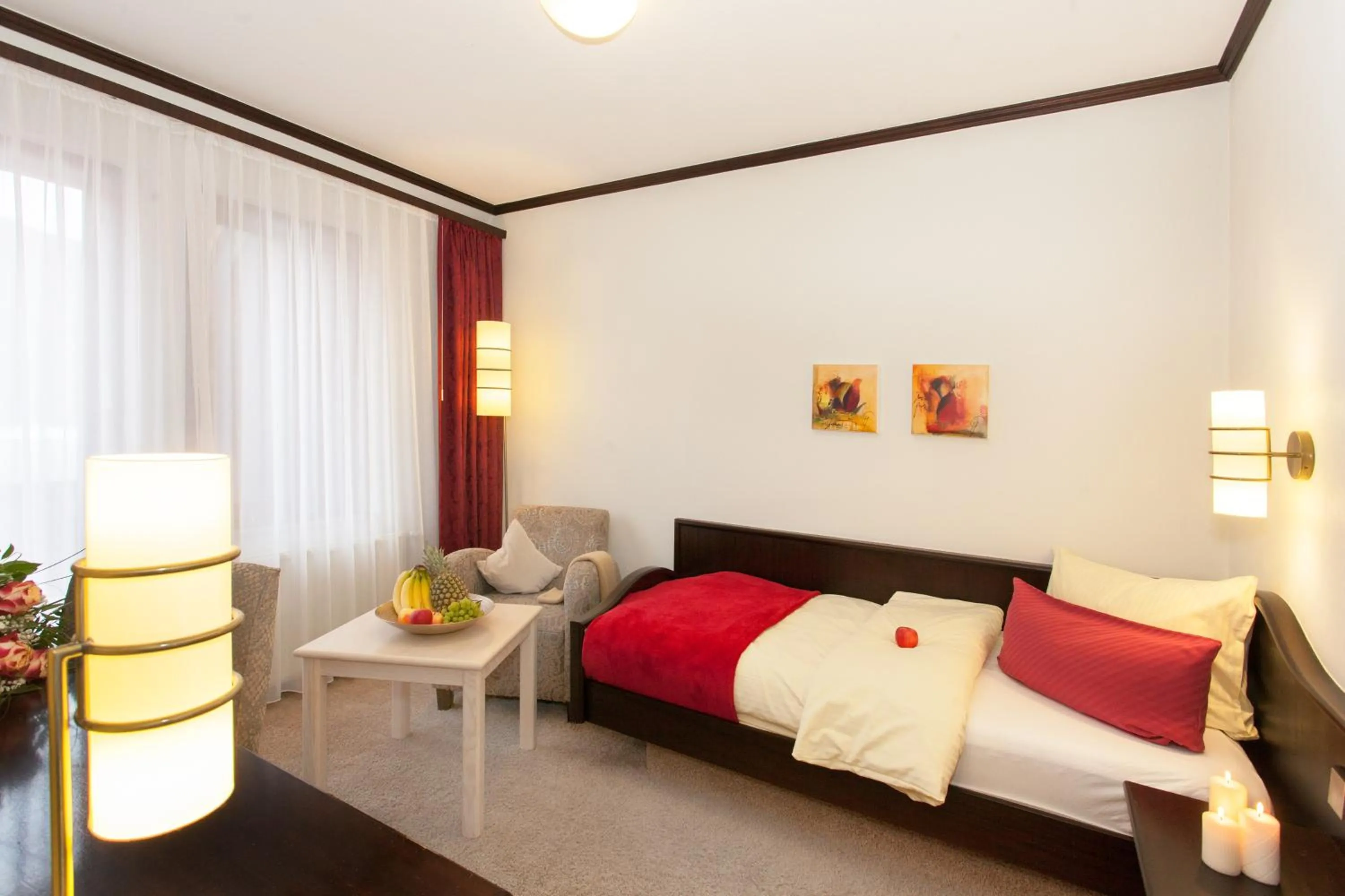 Photo of the whole room, Bed in Flair Hotel Werbetal
