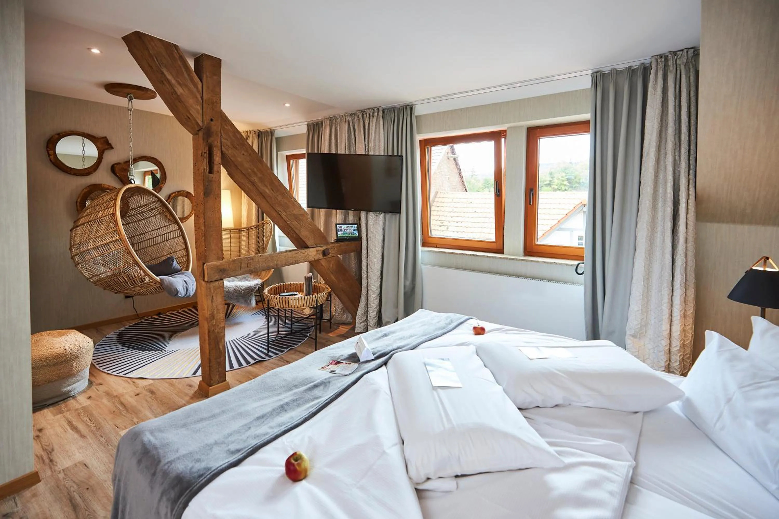 Photo of the whole room, Bed in Flair Hotel Werbetal