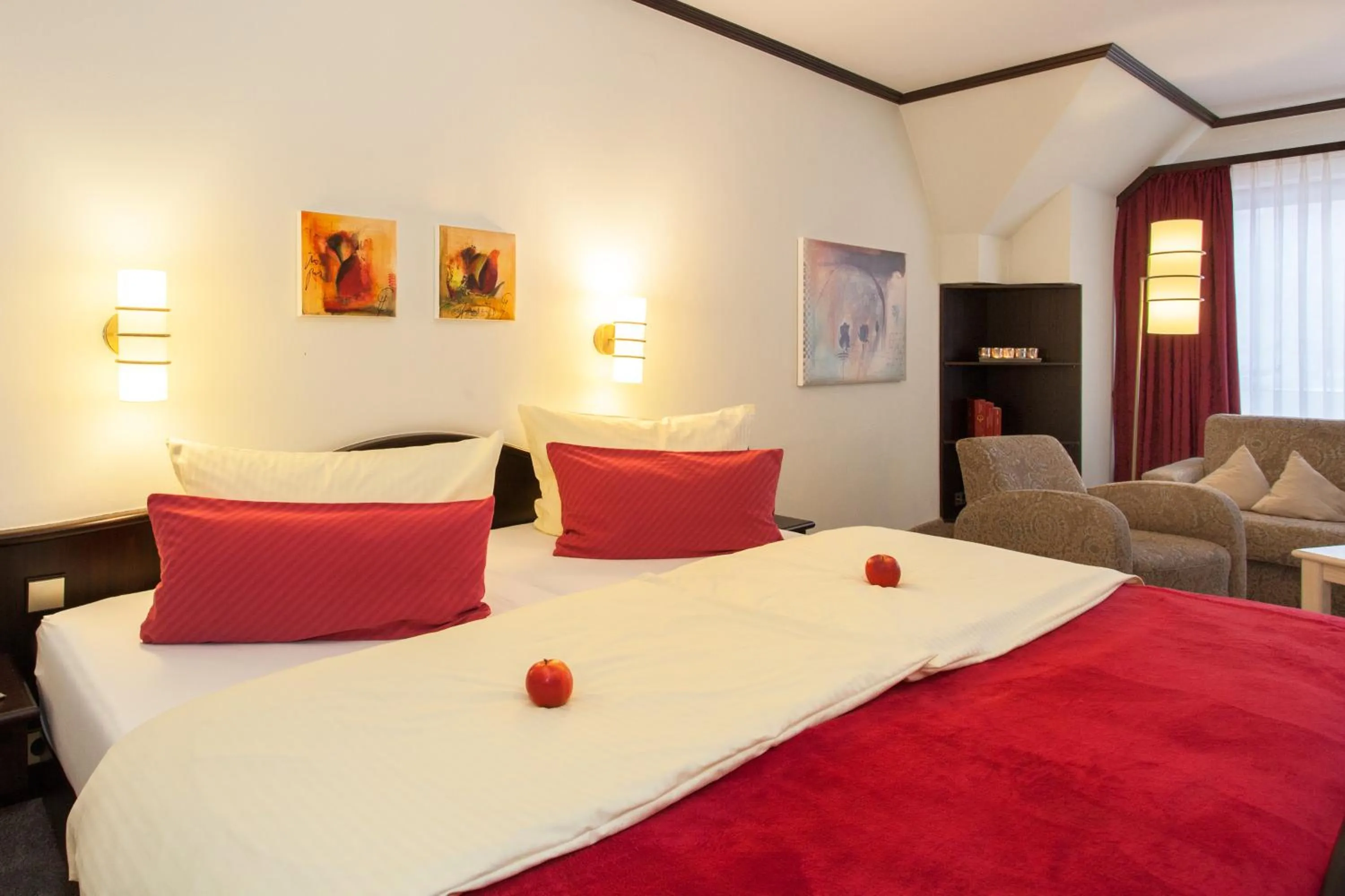 Photo of the whole room, Bed in Flair Hotel Werbetal