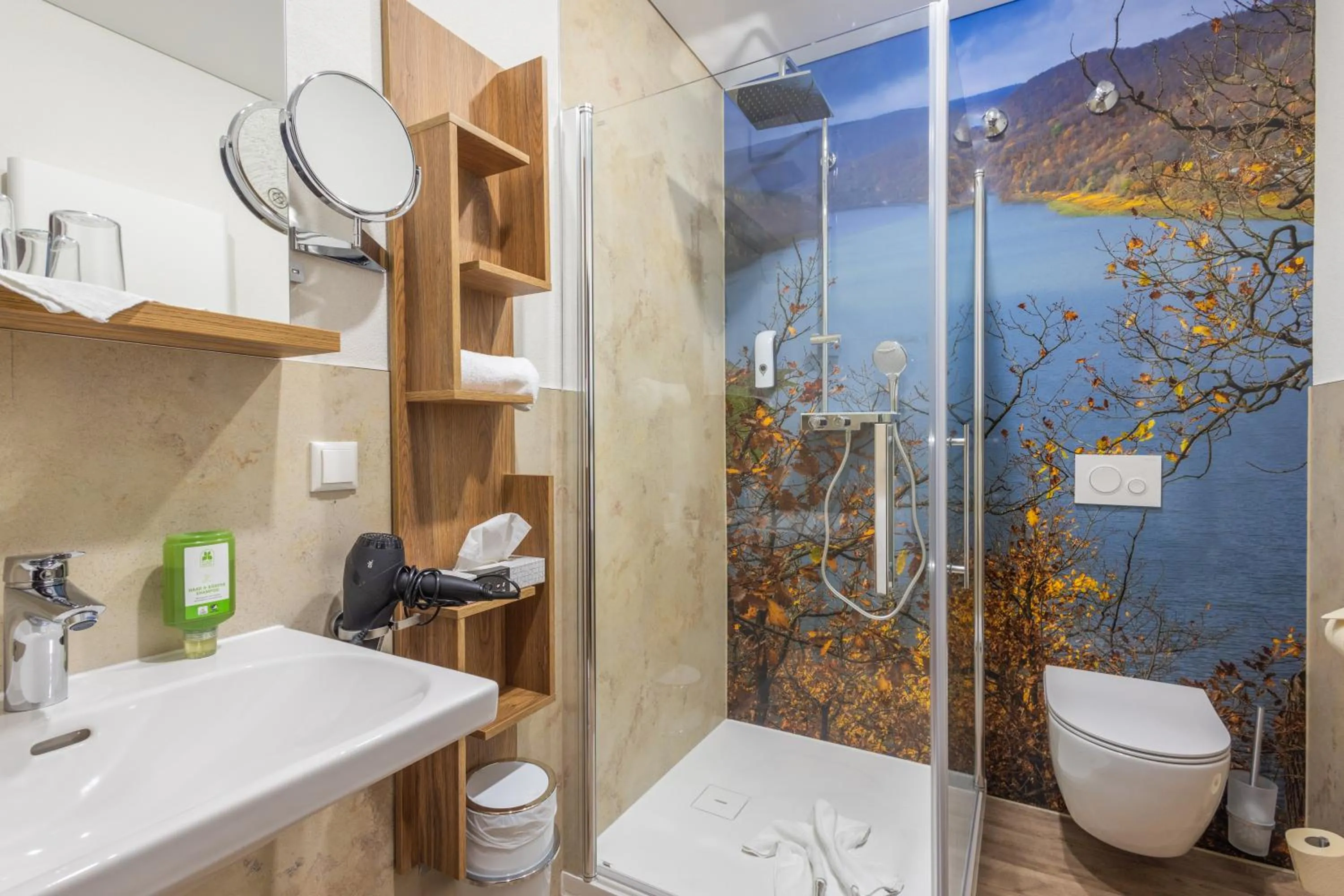 Bathroom in Flair Hotel Werbetal