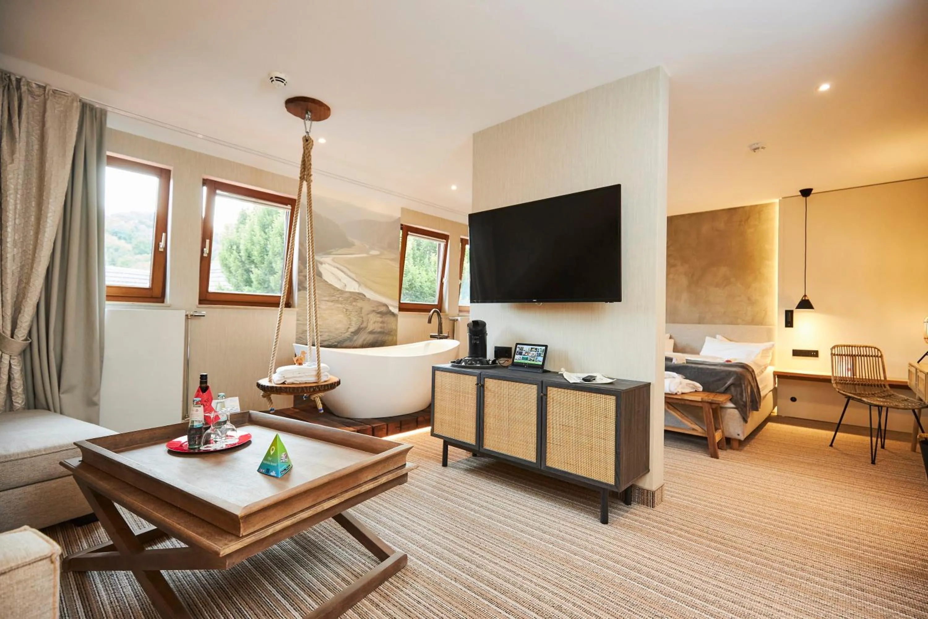 Photo of the whole room, Bed in Flair Hotel Werbetal