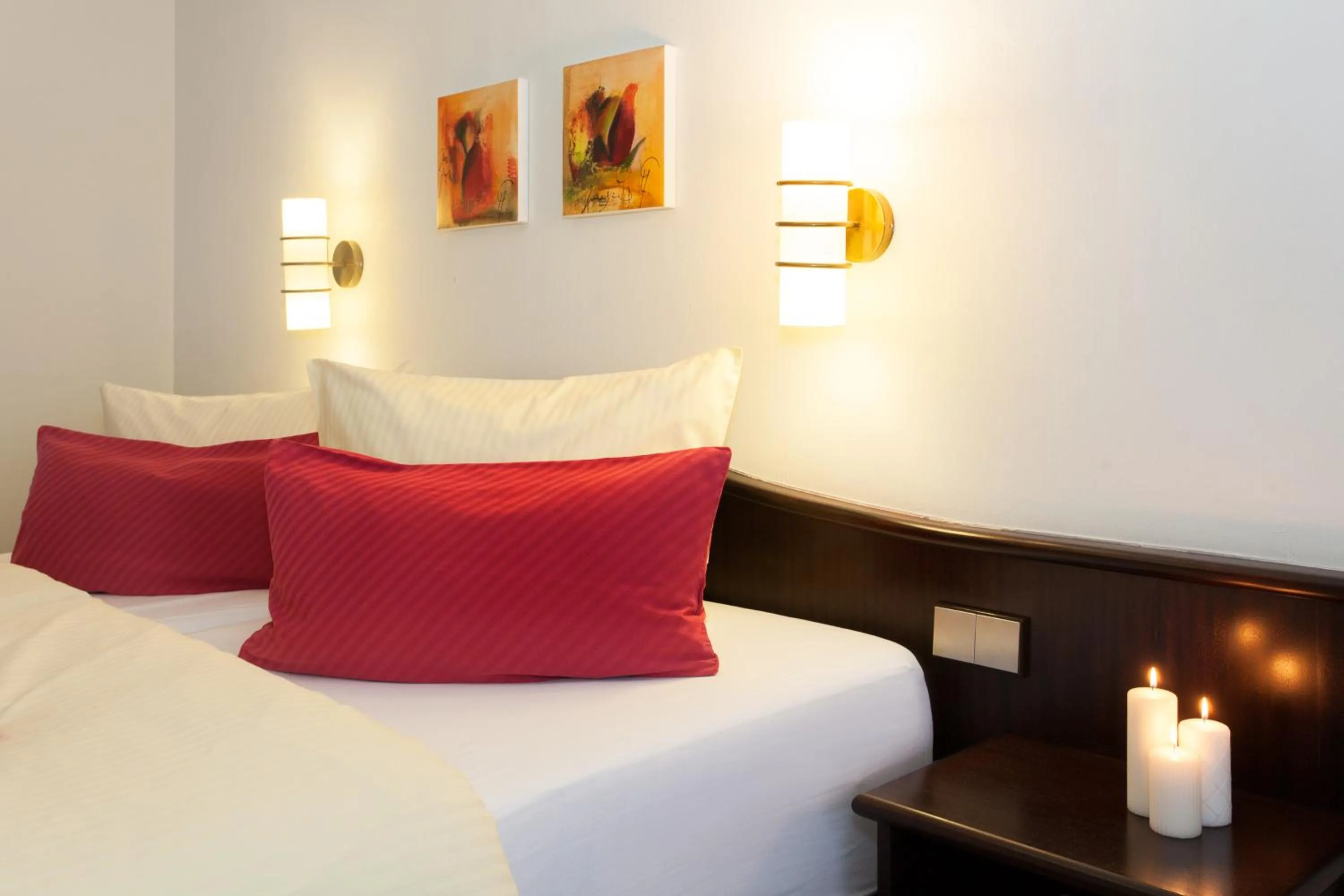 Decorative detail, Bed in Flair Hotel Werbetal