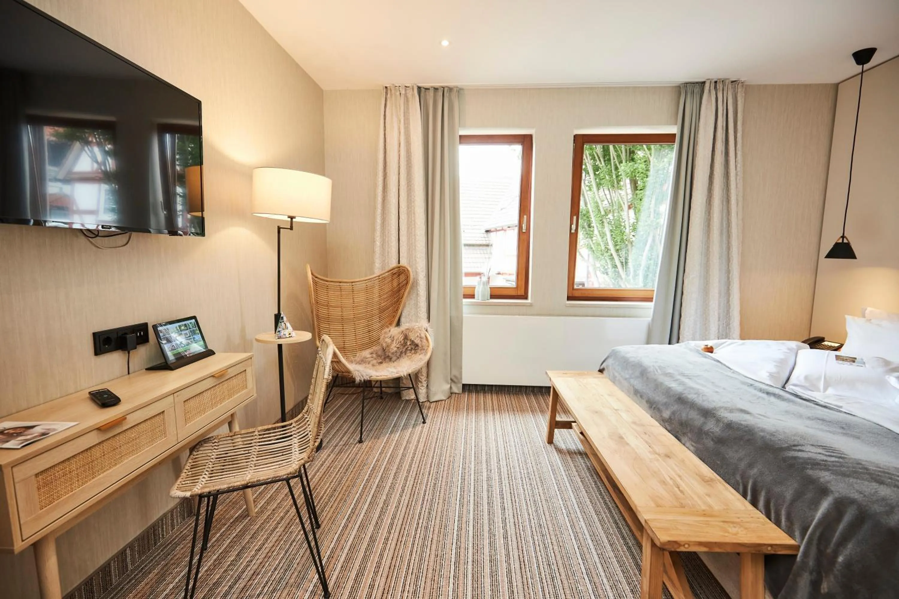 Photo of the whole room, Bed in Flair Hotel Werbetal