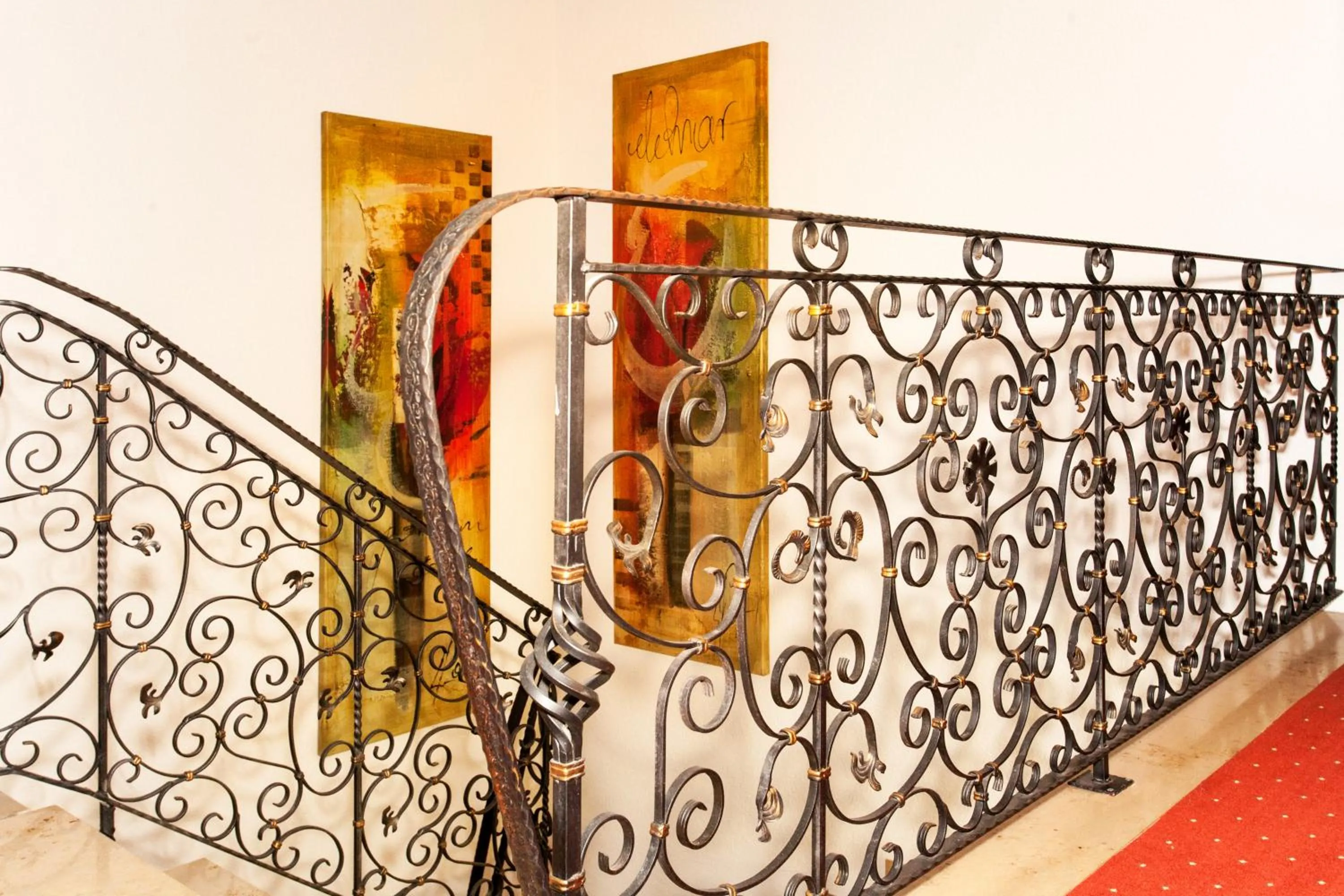 Decorative detail in Flair Hotel Werbetal
