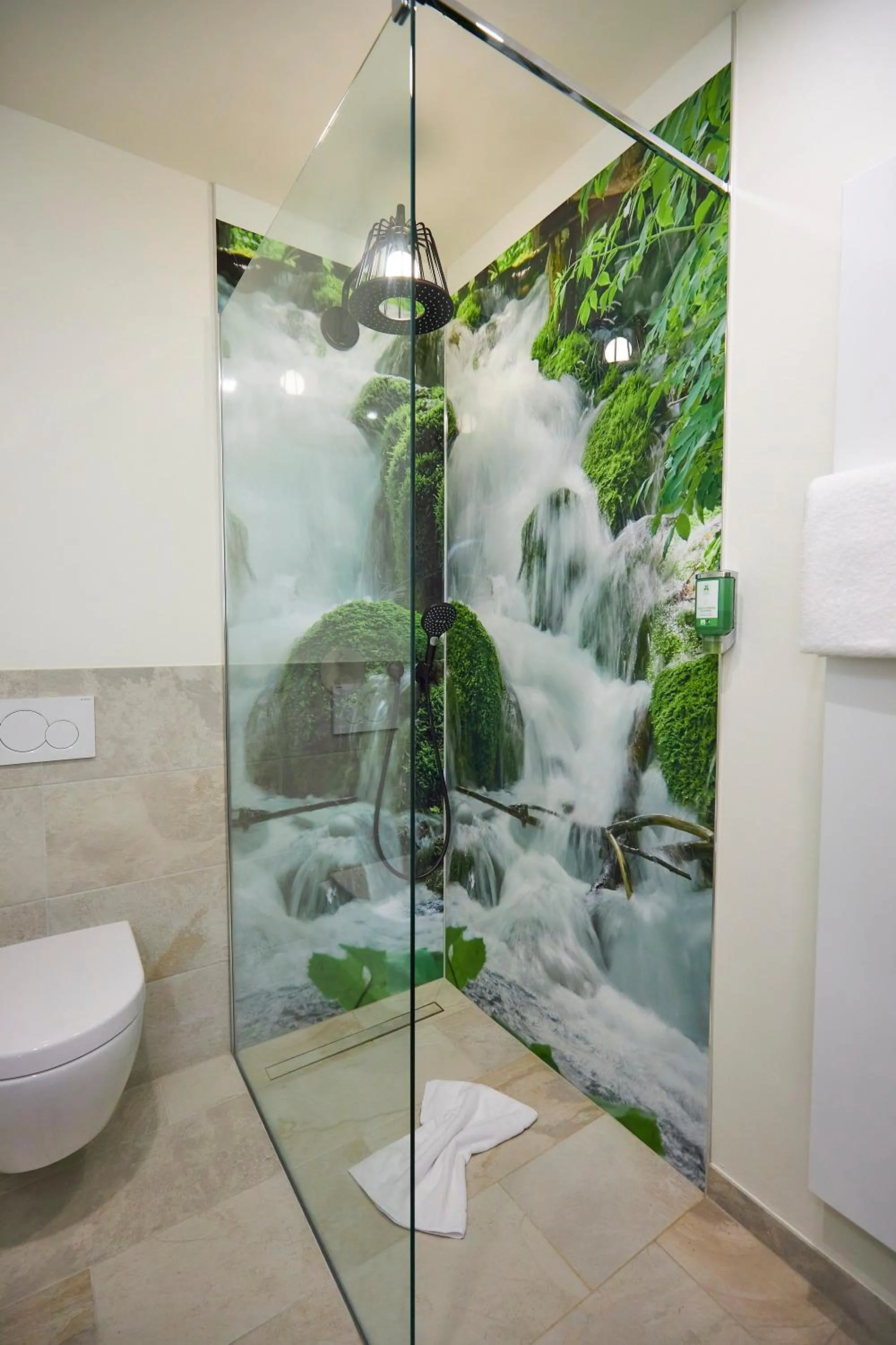 Bathroom in Flair Hotel Werbetal