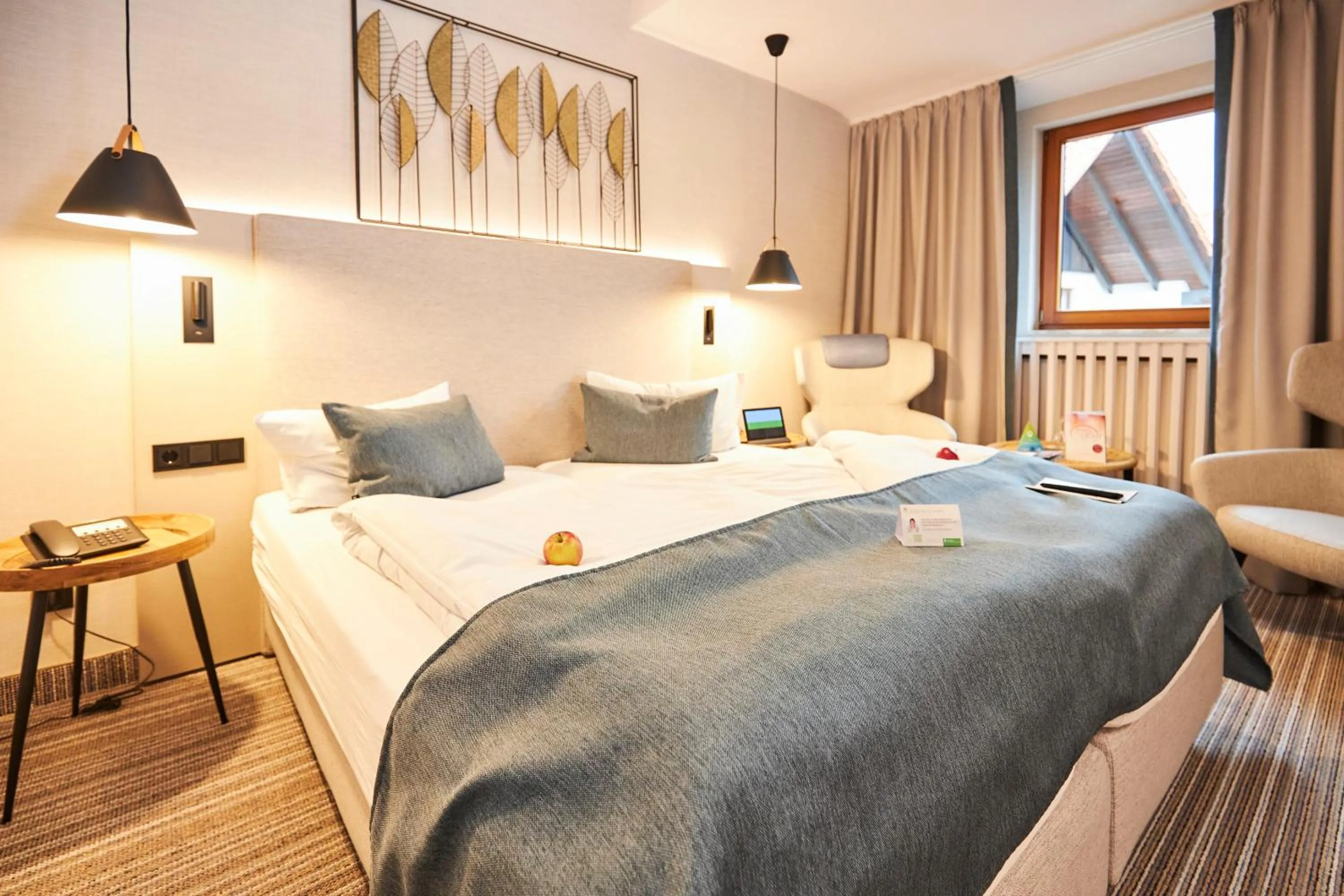 Photo of the whole room, Bed in Flair Hotel Werbetal