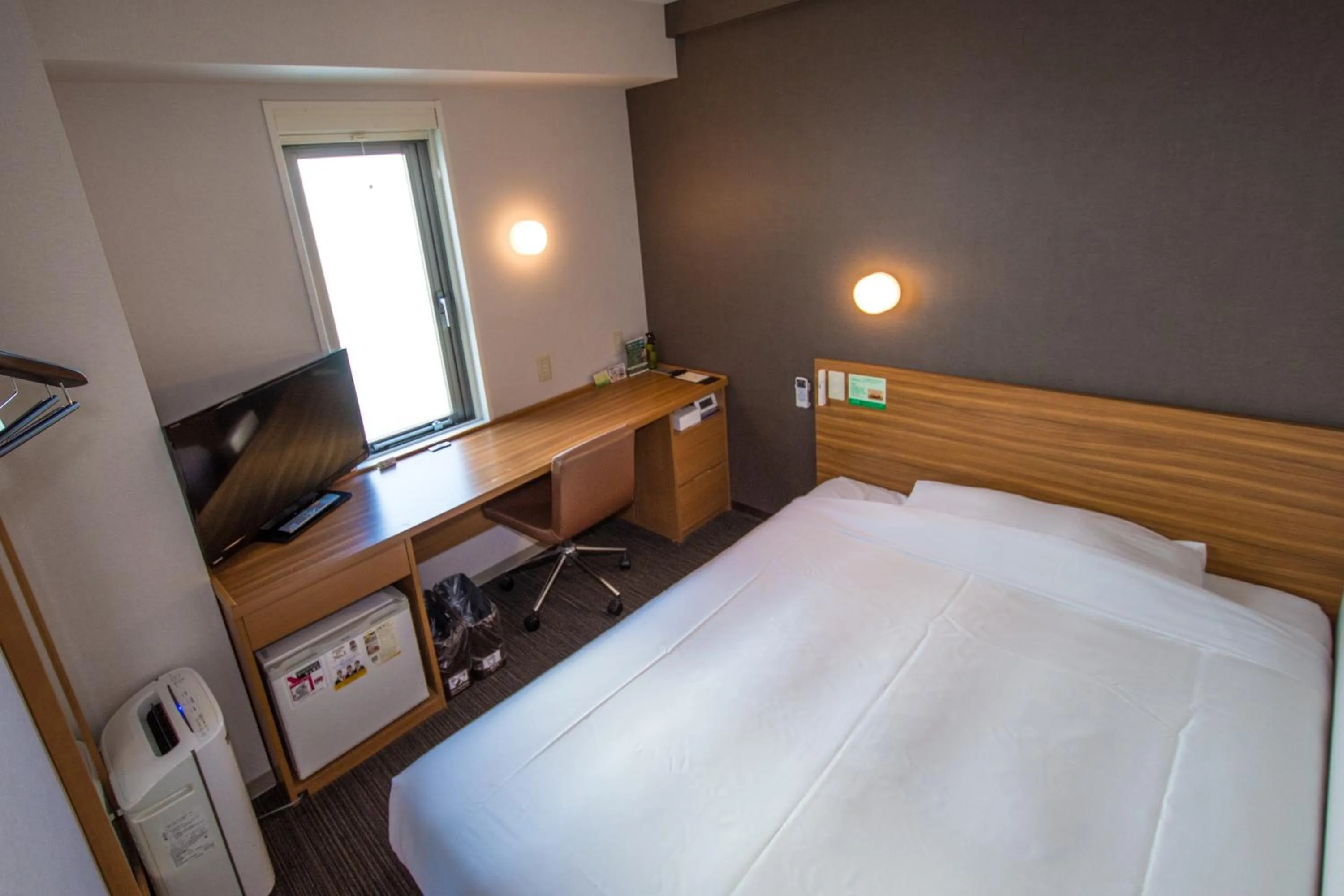 Photo of the whole room, Bed in Super Hotel JR Ueno Iriyaguchi