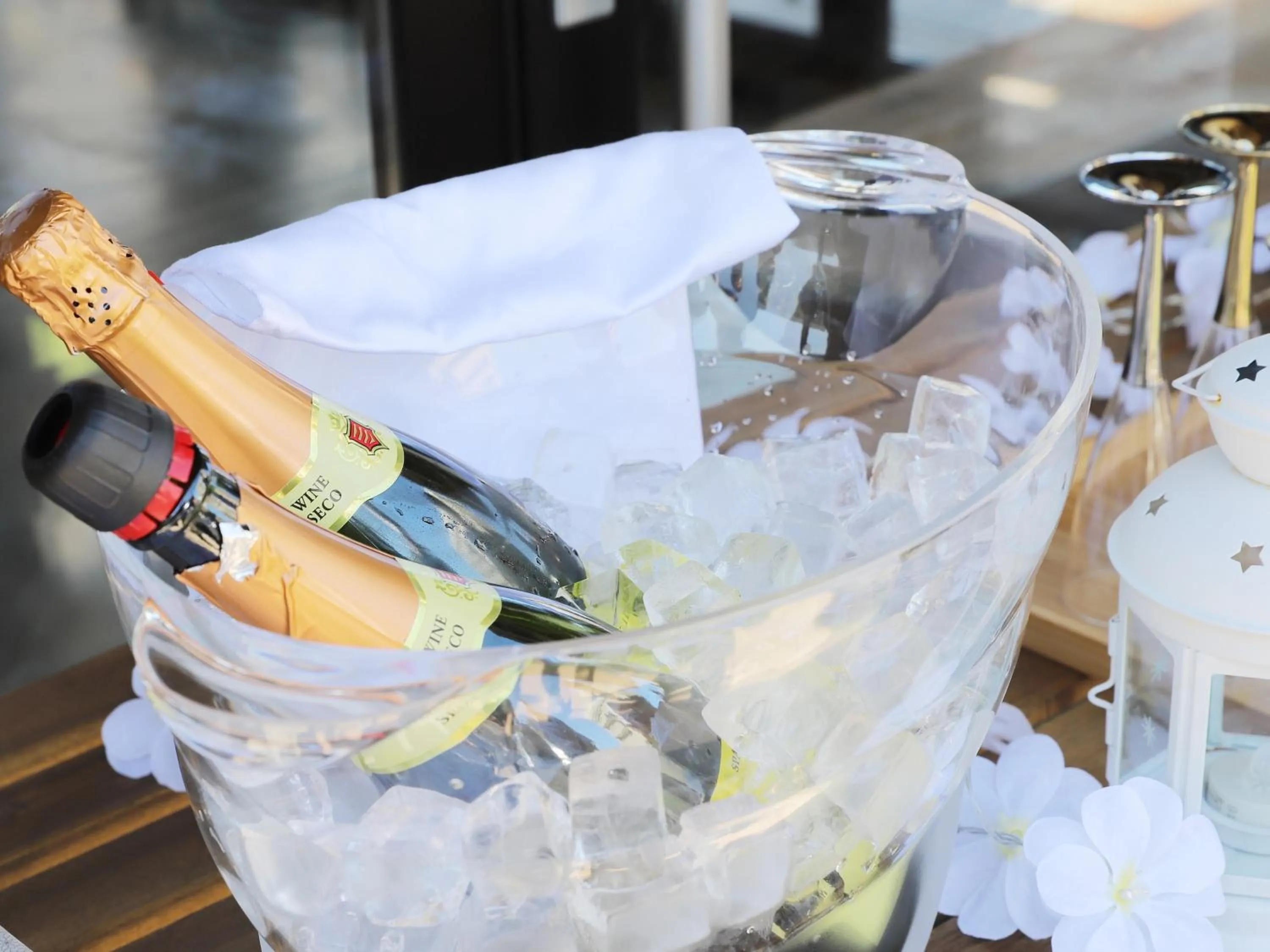 Drinks in Fukiagehama Field Hotel