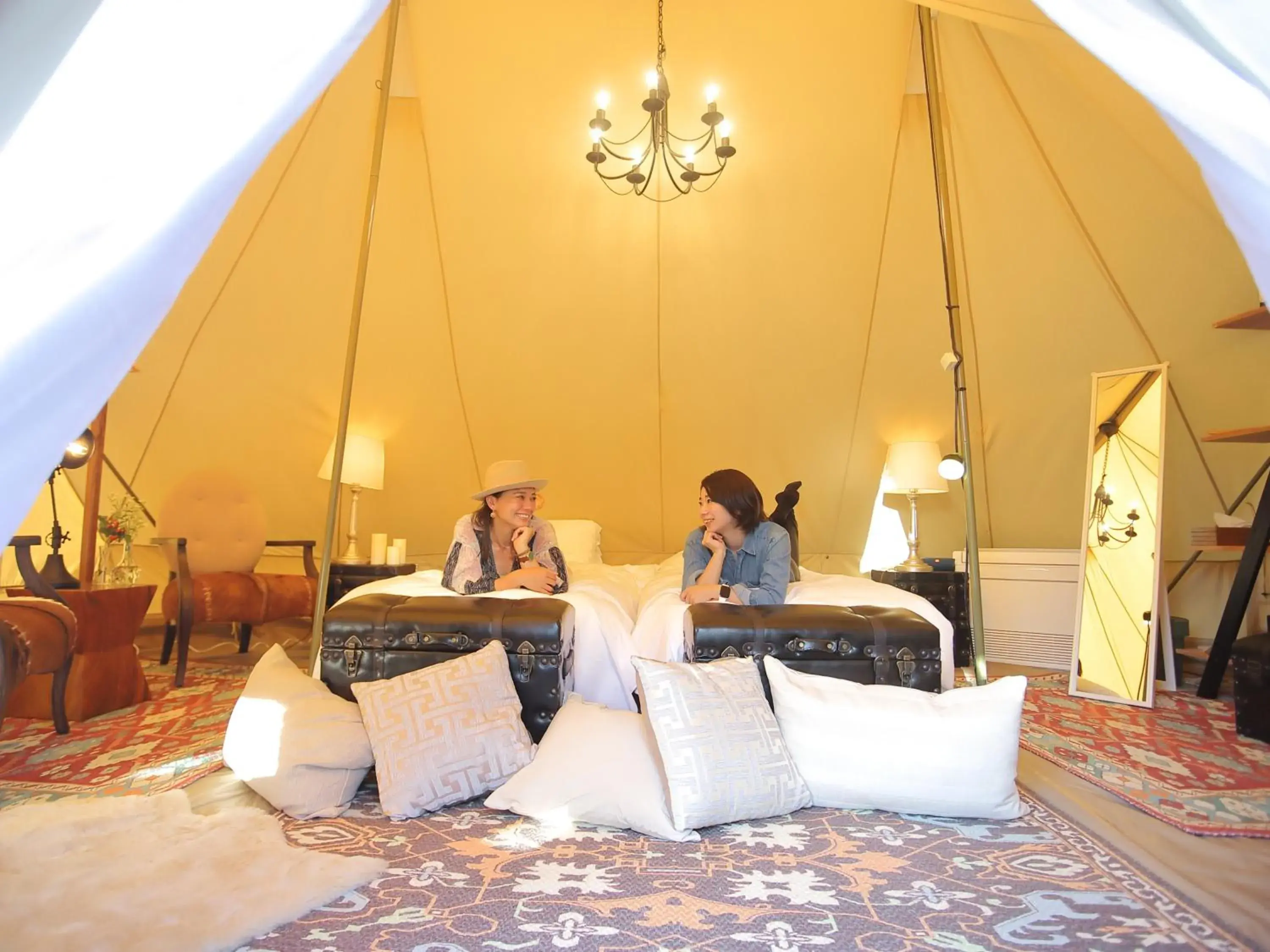 Bed in Fukiagehama Field Hotel Bed in Fukiagehama Field Hotel