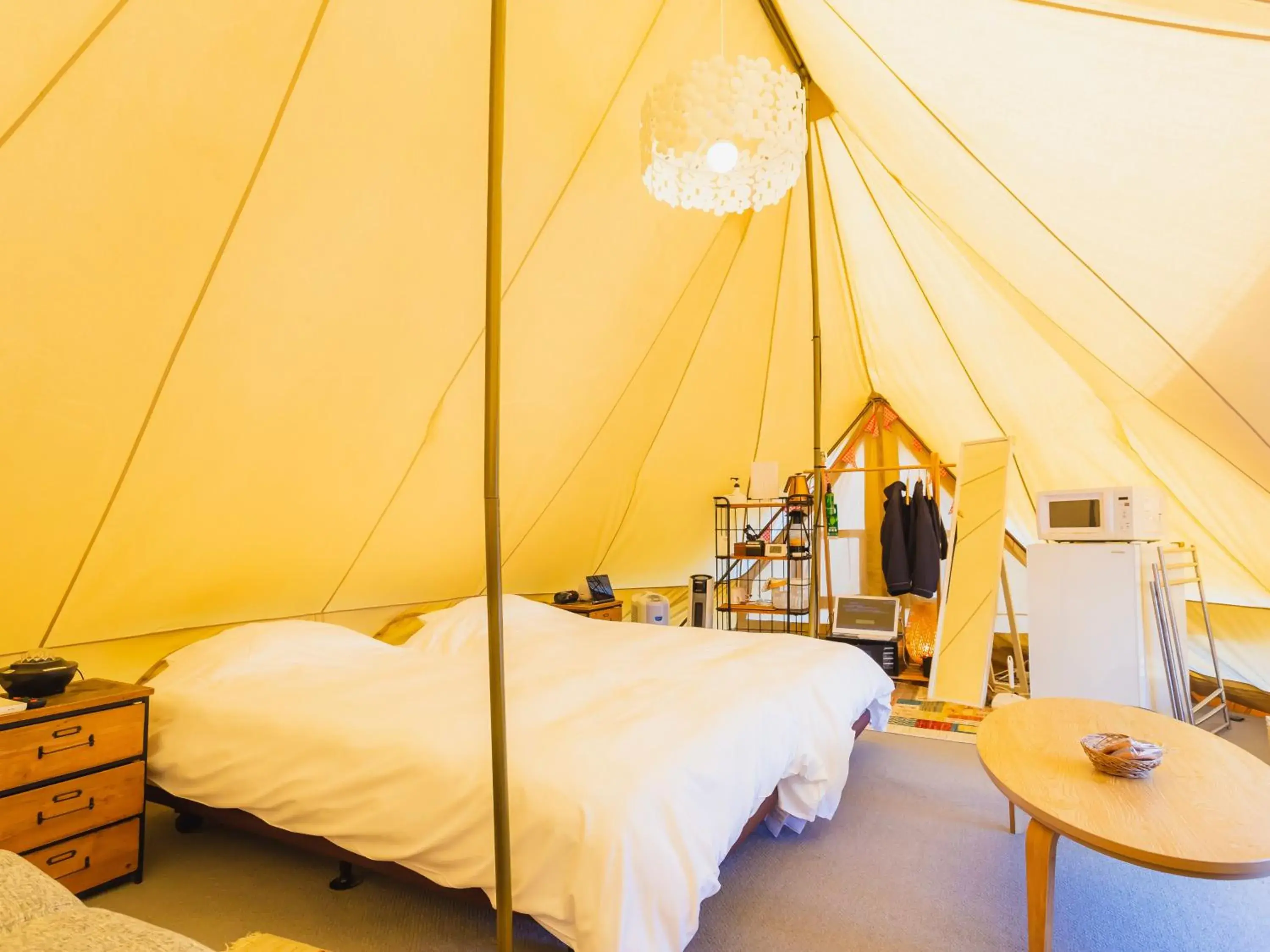 Bed in Fukiagehama Field Hotel Bed in Fukiagehama Field Hotel