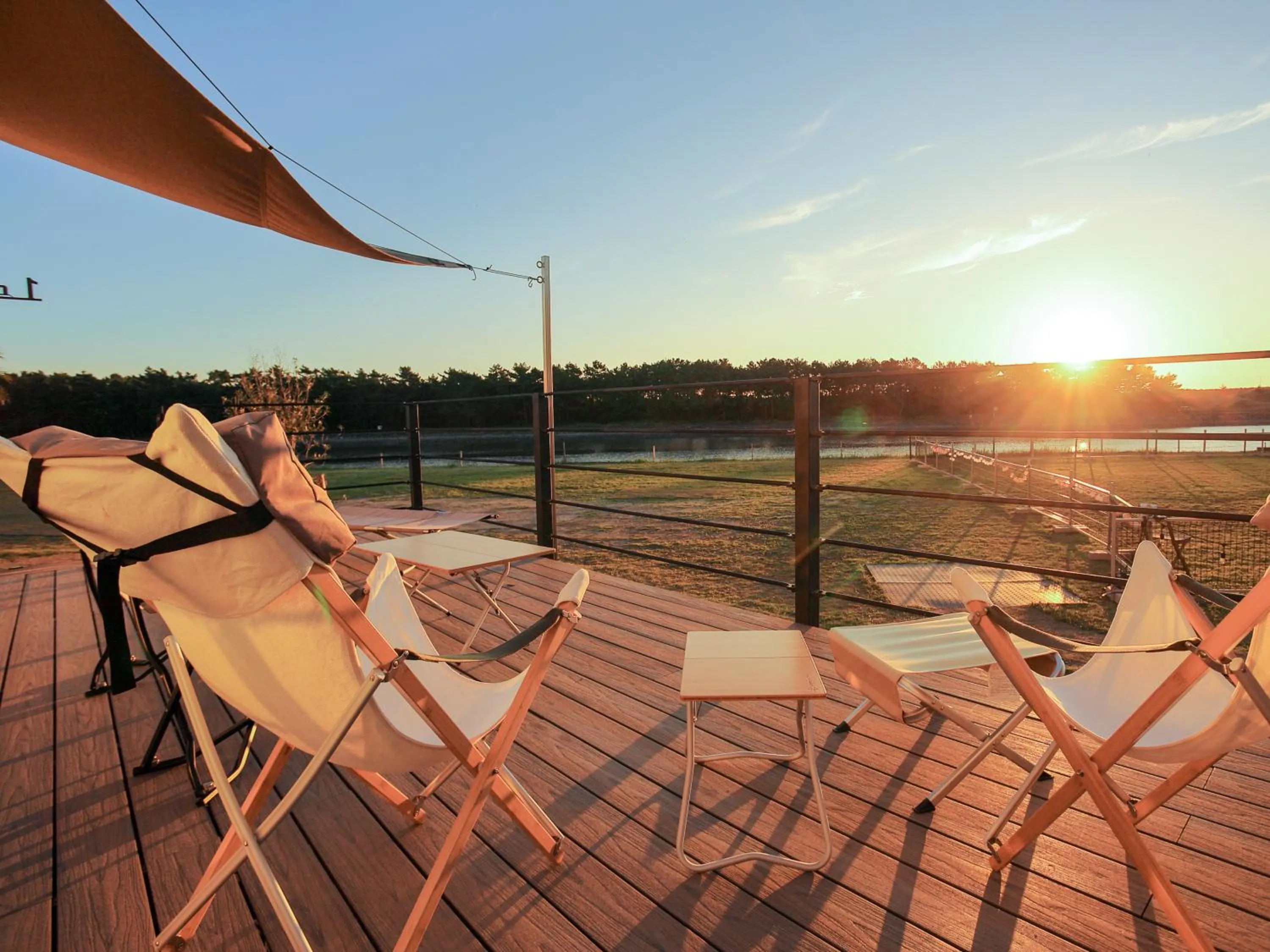 Natural landscape in Fukiagehama Field Hotel
