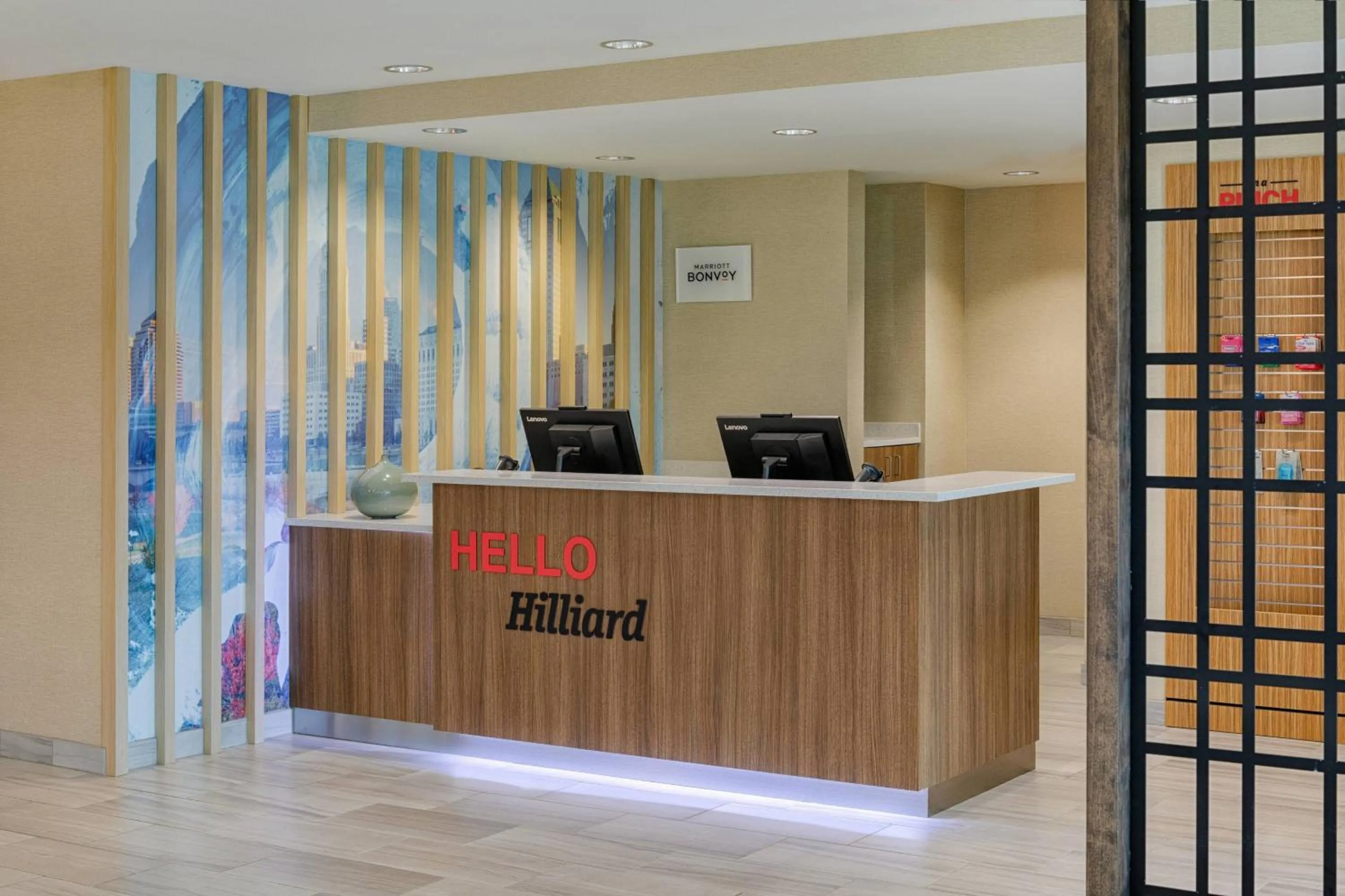 Lobby or reception in TownePlace Suites Columbus Hilliard