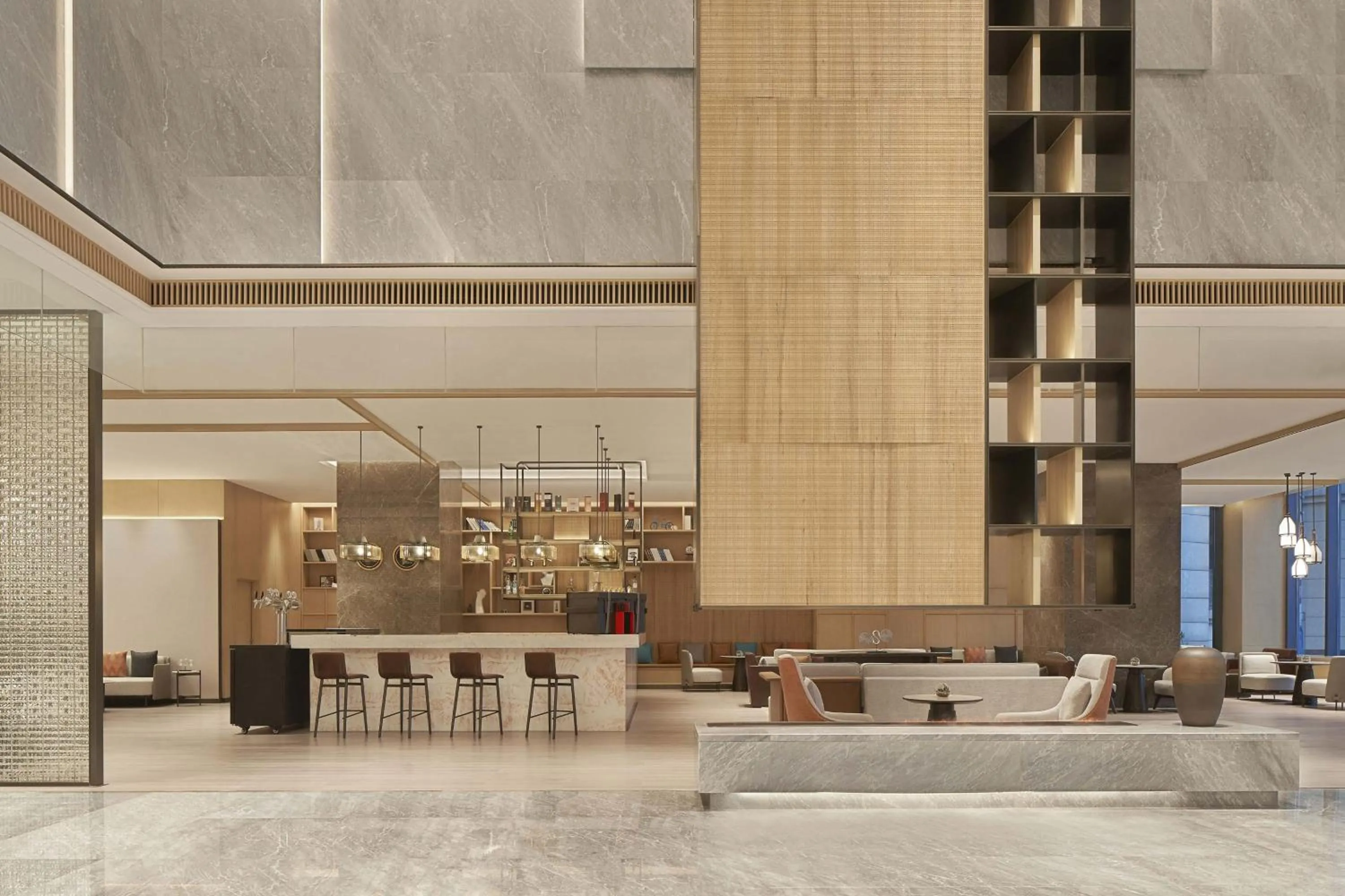 Lounge or bar in Four Points by Sheraton Guiyang, Huaxi