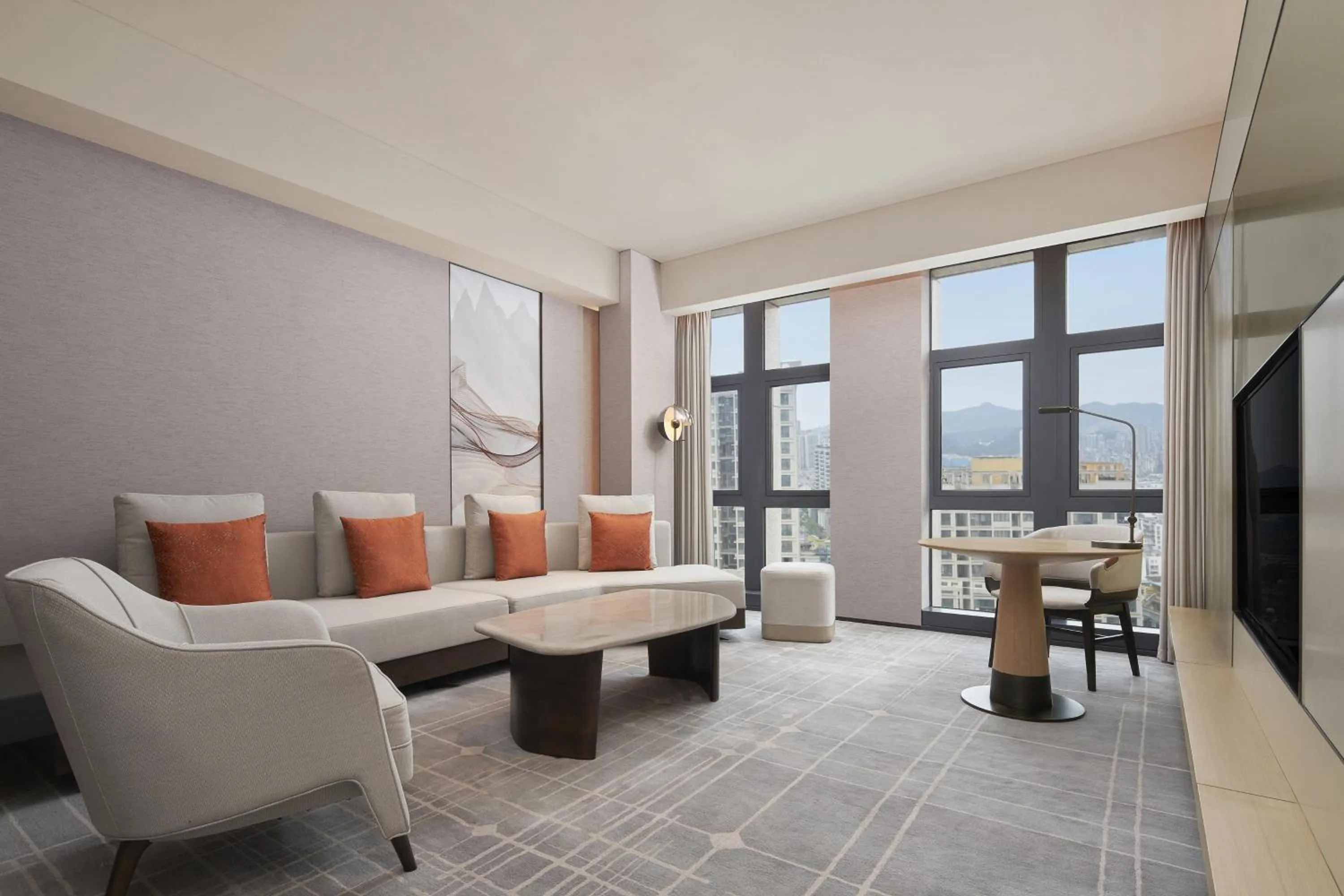 Living room in Four Points by Sheraton Guiyang, Huaxi