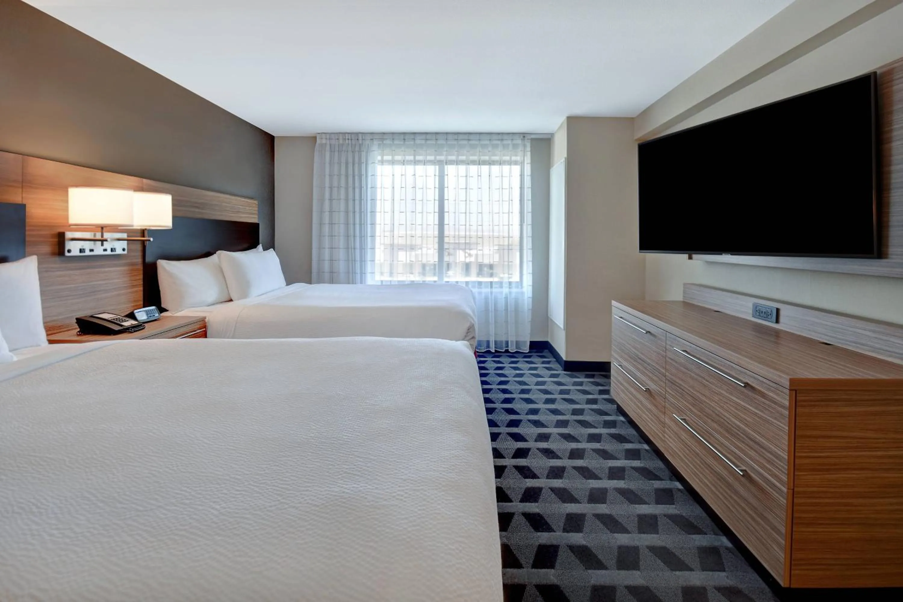 Photo of the whole room, Bed in TownePlace Suites Las Vegas Airport South