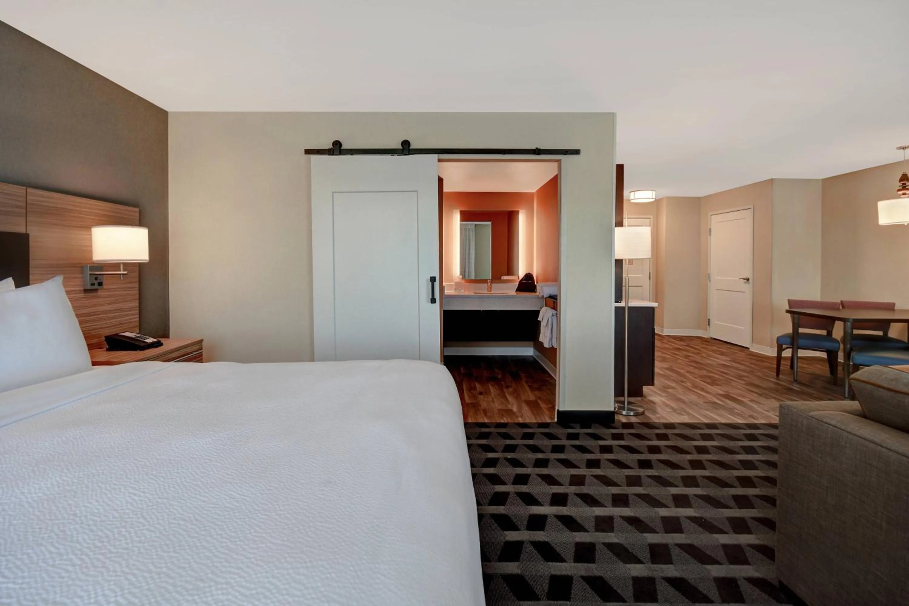 Photo of the whole room, Bed in TownePlace Suites Las Vegas Airport South