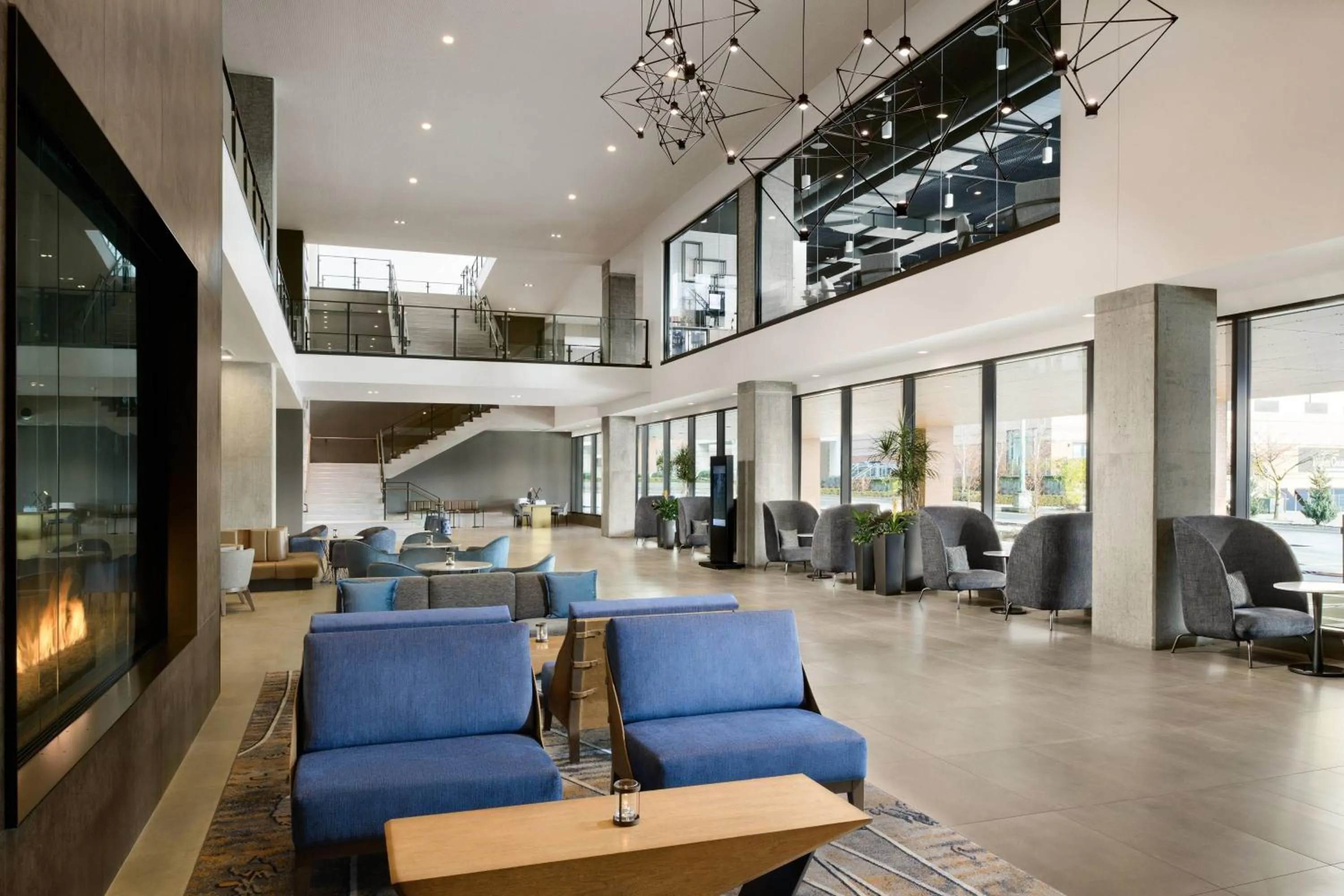 Lobby or reception in Marriott Tacoma Downtown