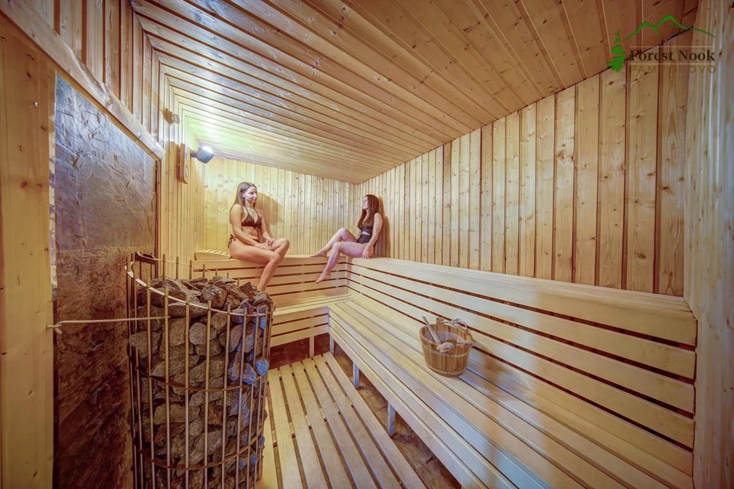 Sauna in Aparthotel Forest Nook