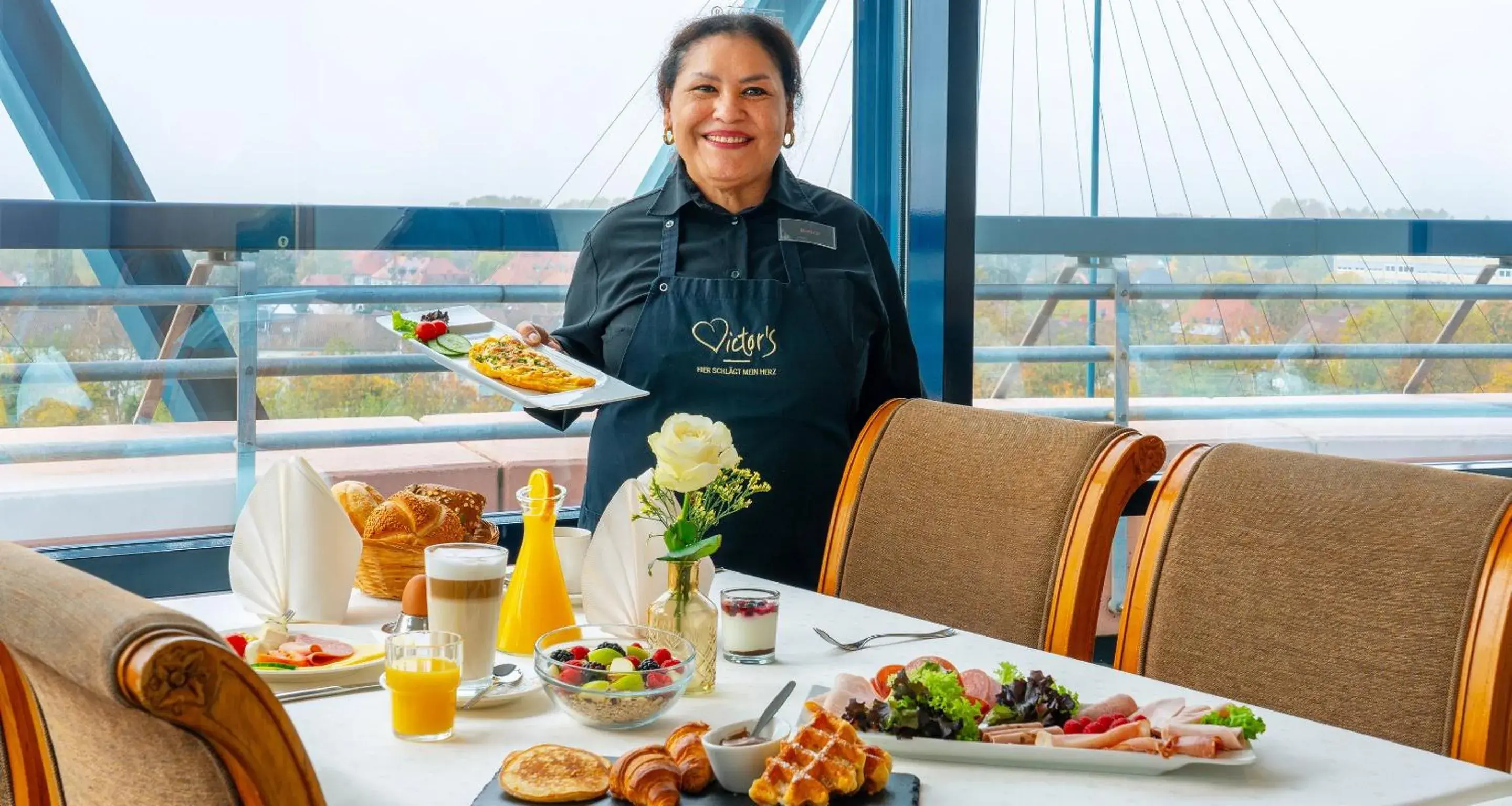 Breakfast in Victor's Residenz-Hotel Frankenthal Breakfast in Victor's Residenz-Hotel Frankenthal